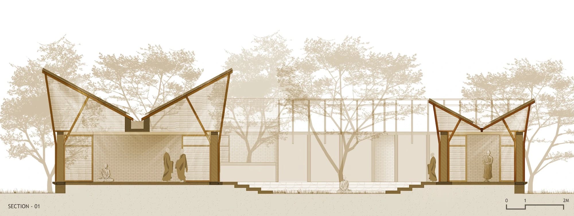 Jetavan Buddhist Centre, sP+a