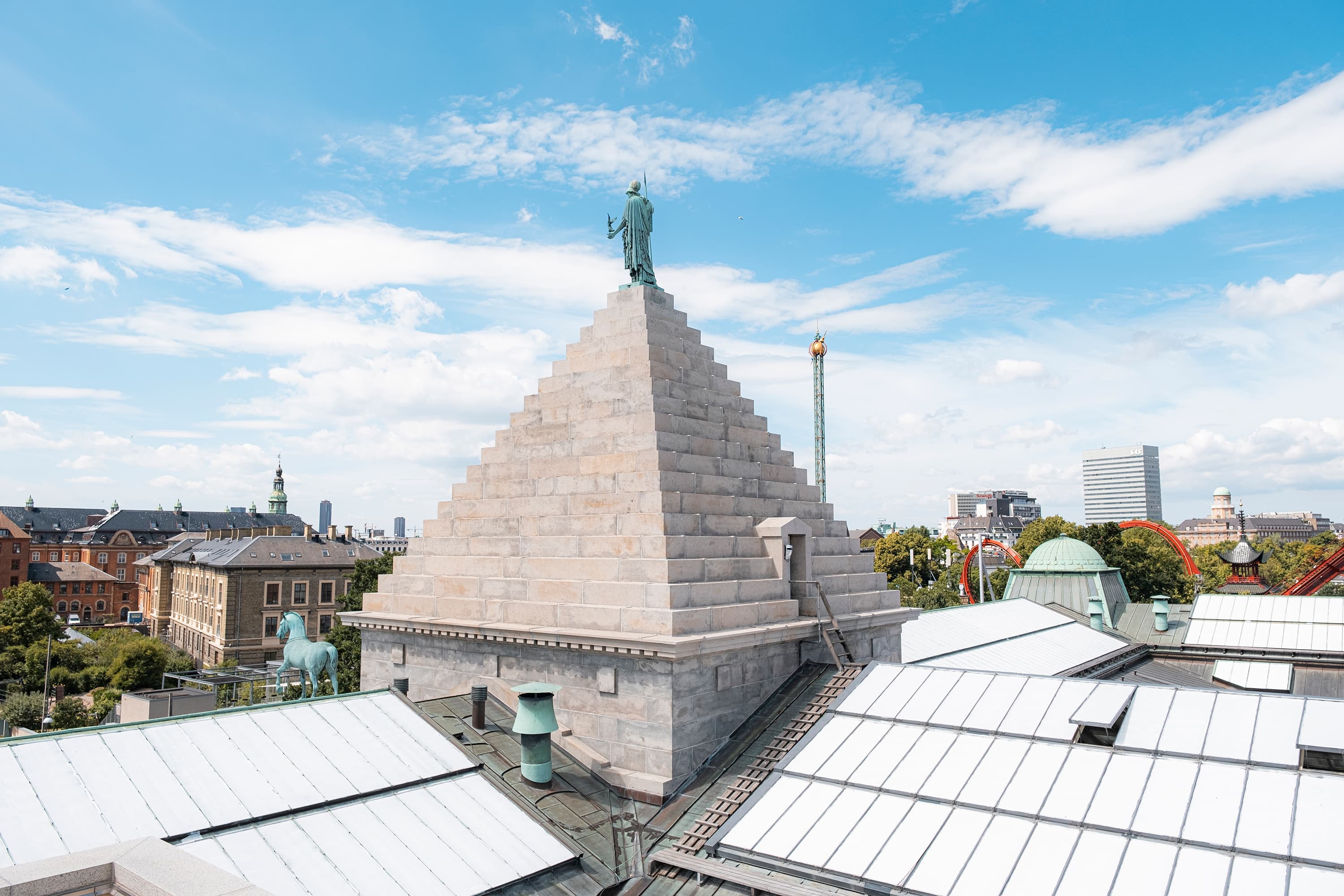 Glyptotekets tagterrasse