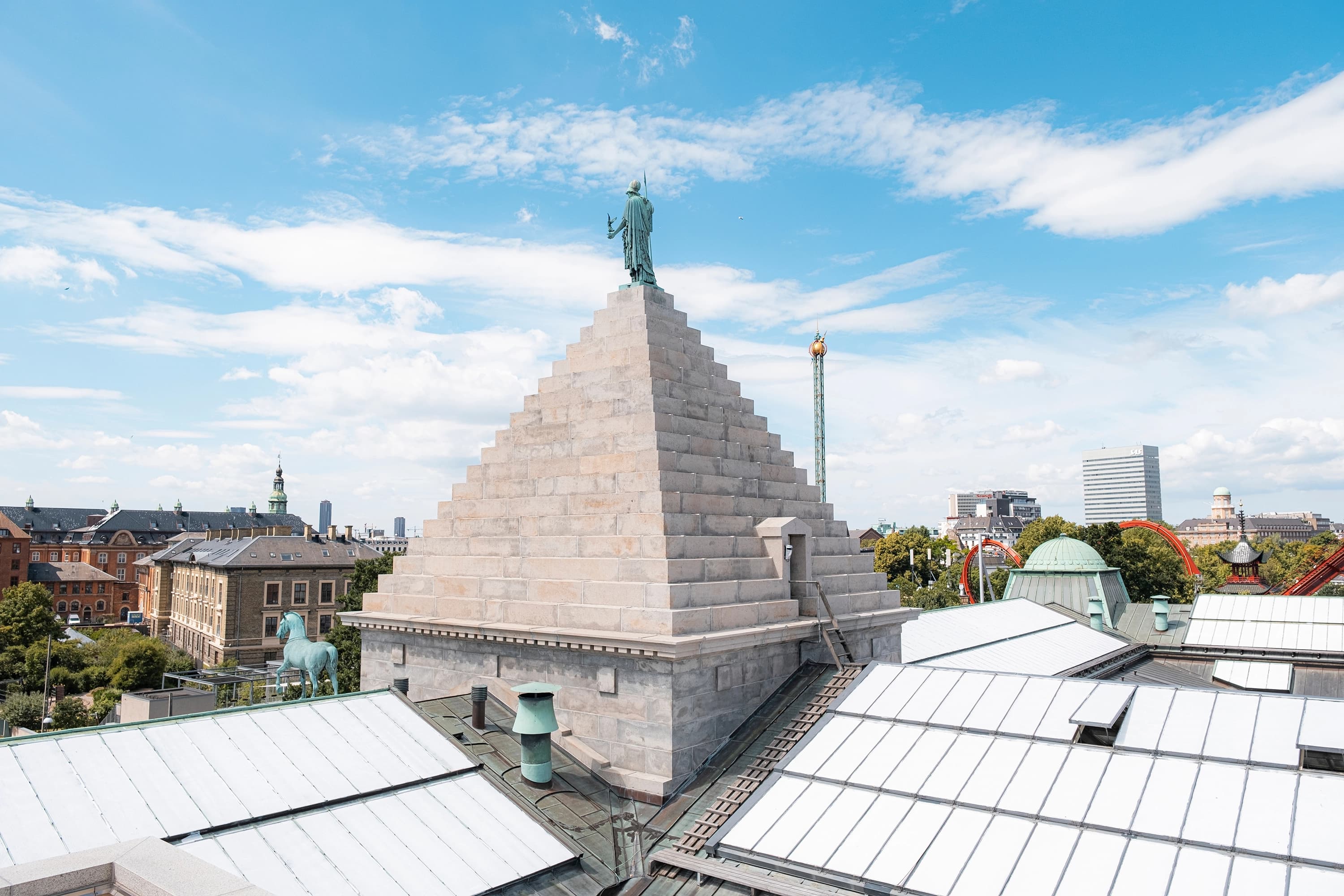 Glyptotekets tagterrasse