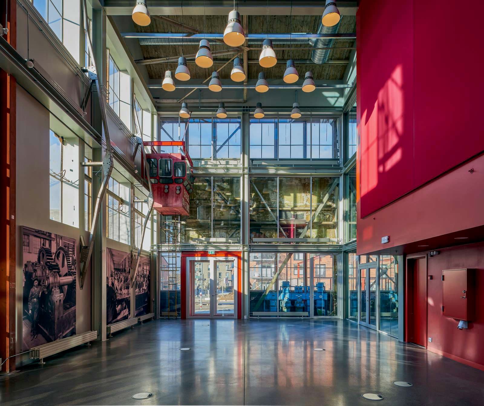 The Assembly Hall in Valby Maskinfabrik, C.F. Møller