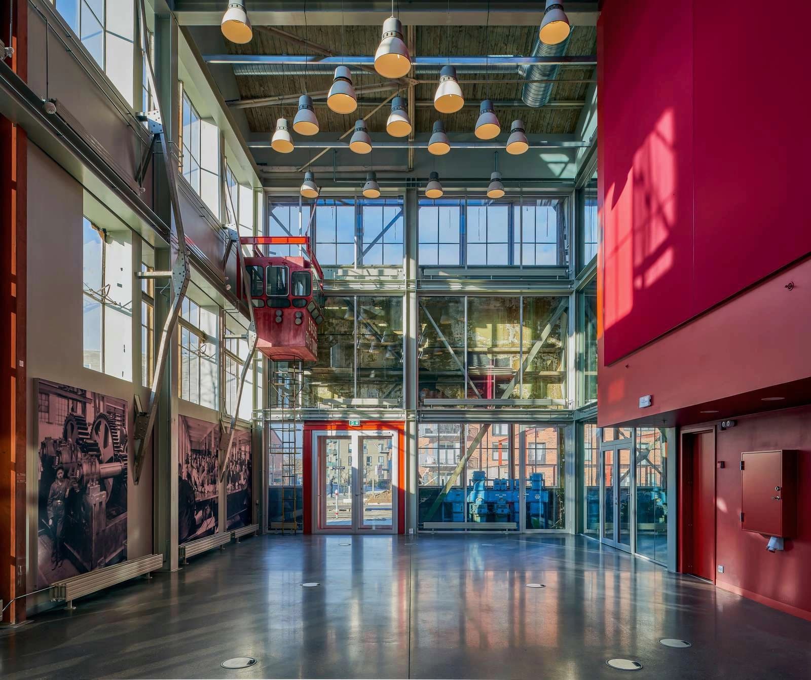 The Assembly Hall in Valby Maskinfabrik, C.F. Møller