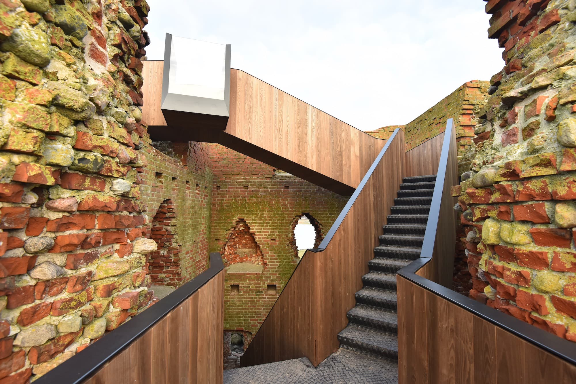 Kalø Tower Visitor Access, MAP Architects & MAST Studio