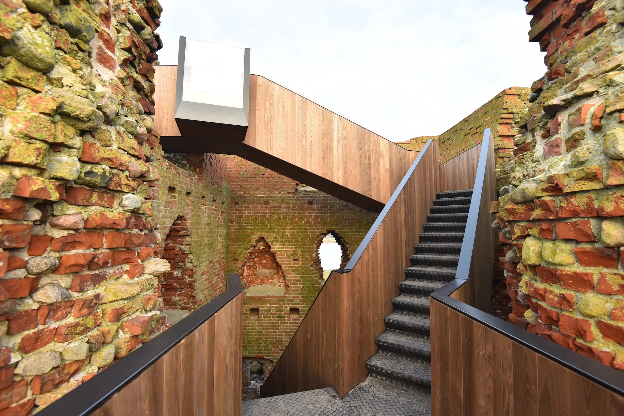 Kalø Tower Visitor Access, MAP Architects & MAST Studio