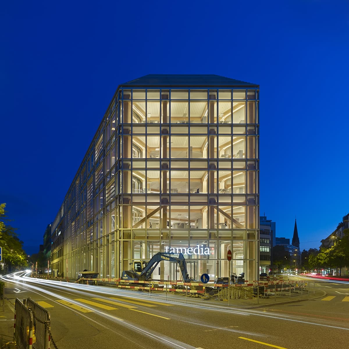Tamedia Office Building, Shigeru Ban Architects
