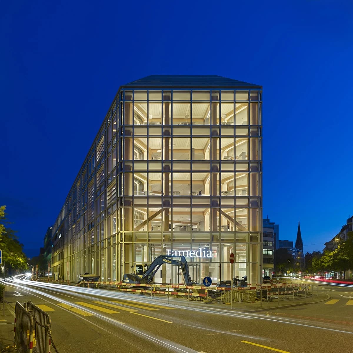 Tamedia Office Building, Shigeru Ban Architects