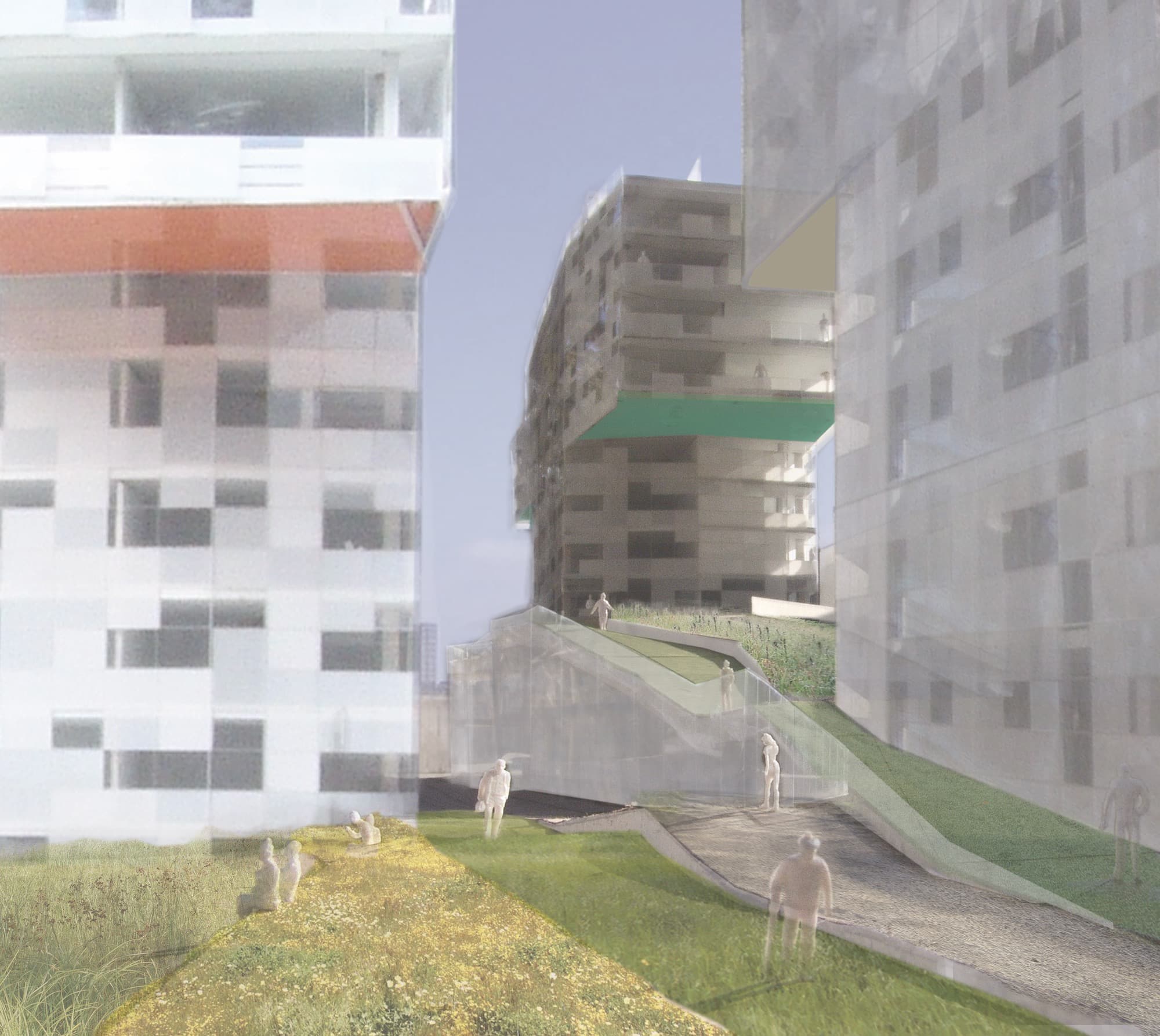 T-Husene, Steven Holl Architects