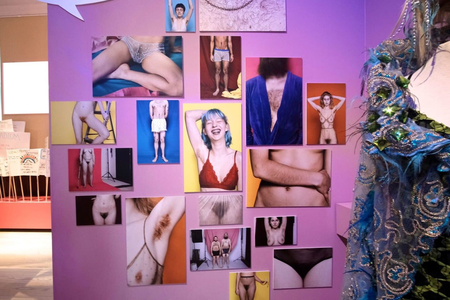 Billede fra udstillingen KØN REDELIGHED