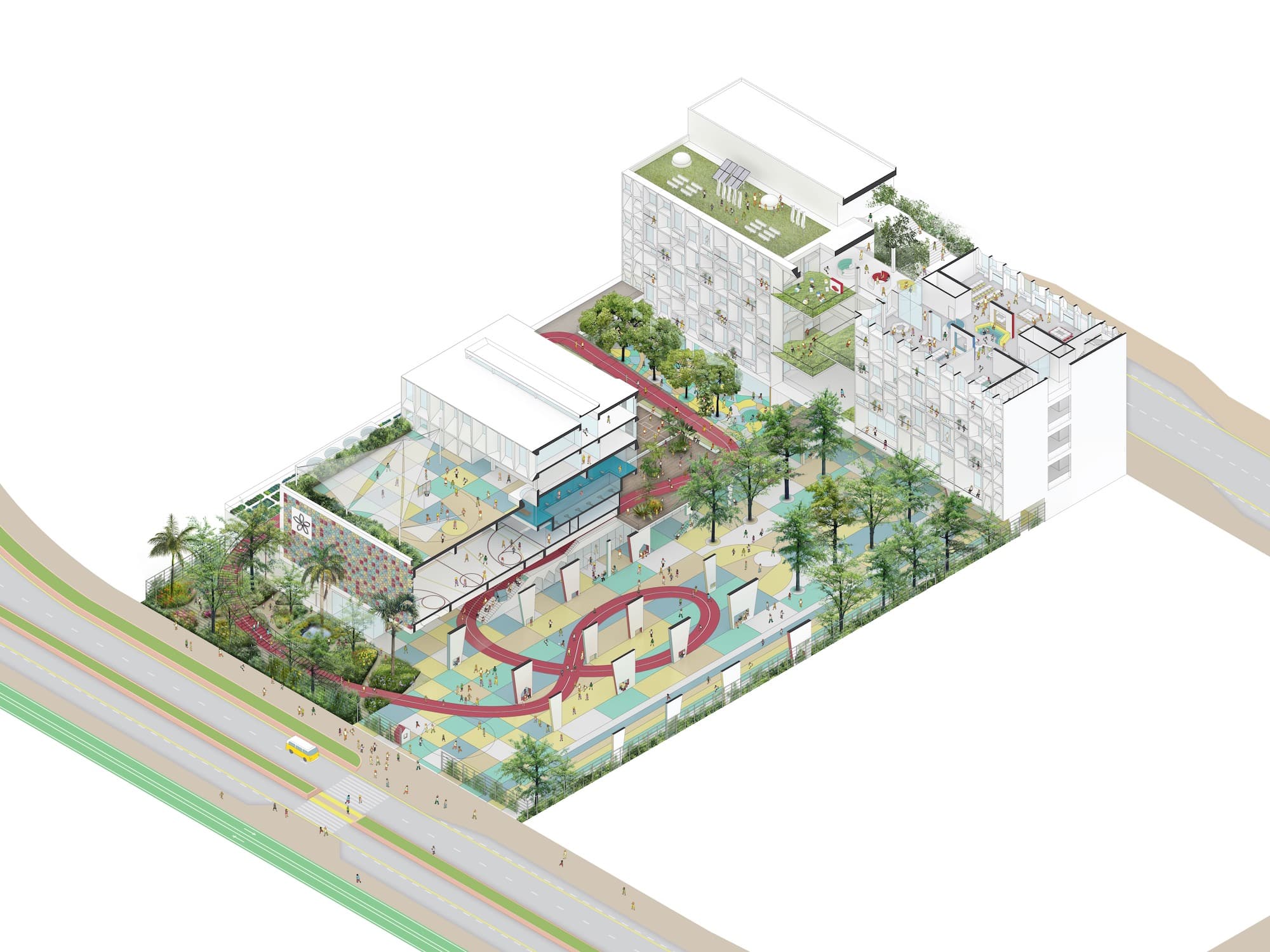 French International School, Henning Larsen Architects