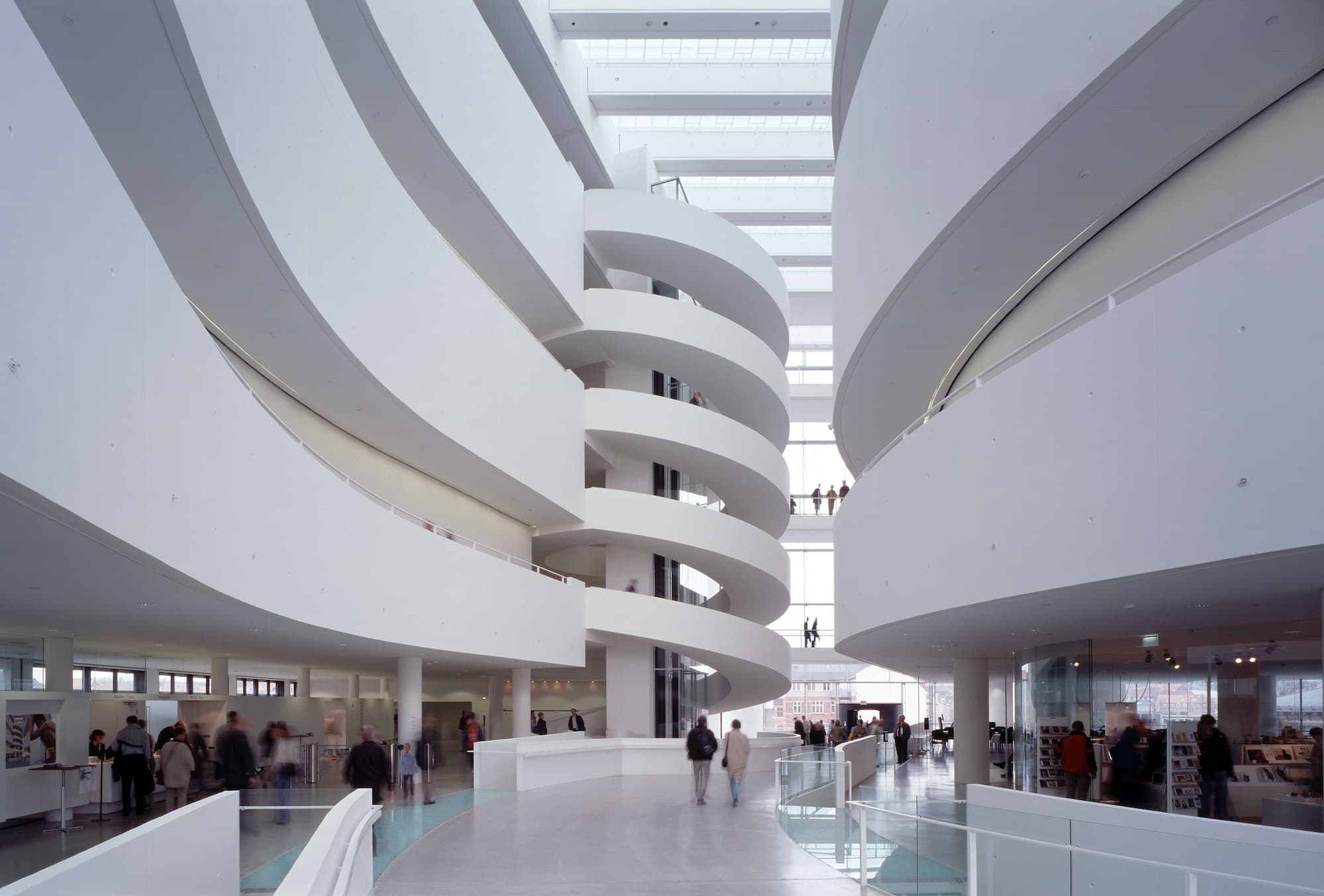 ARoS's hvide atrium