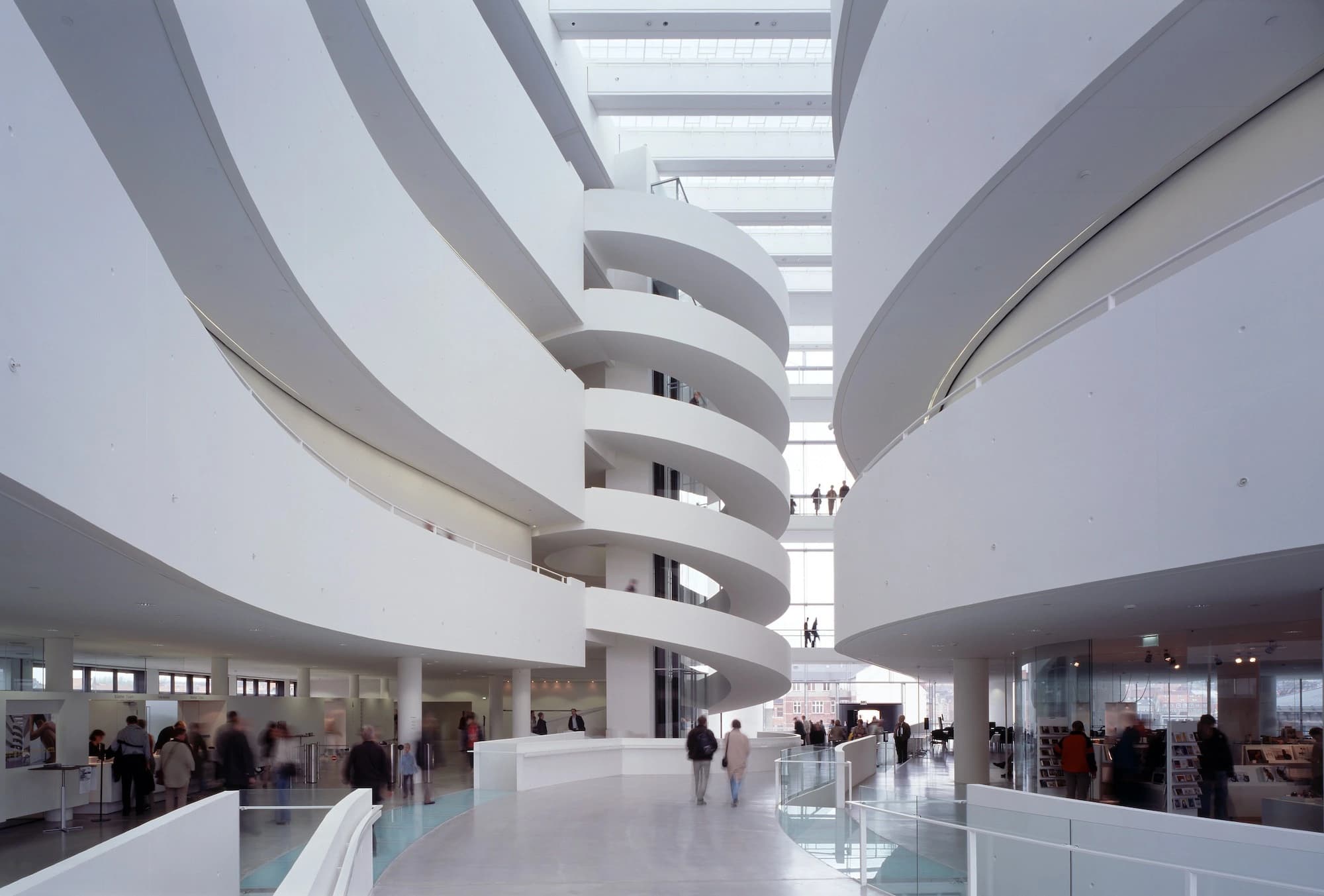 ARoS's hvide atrium