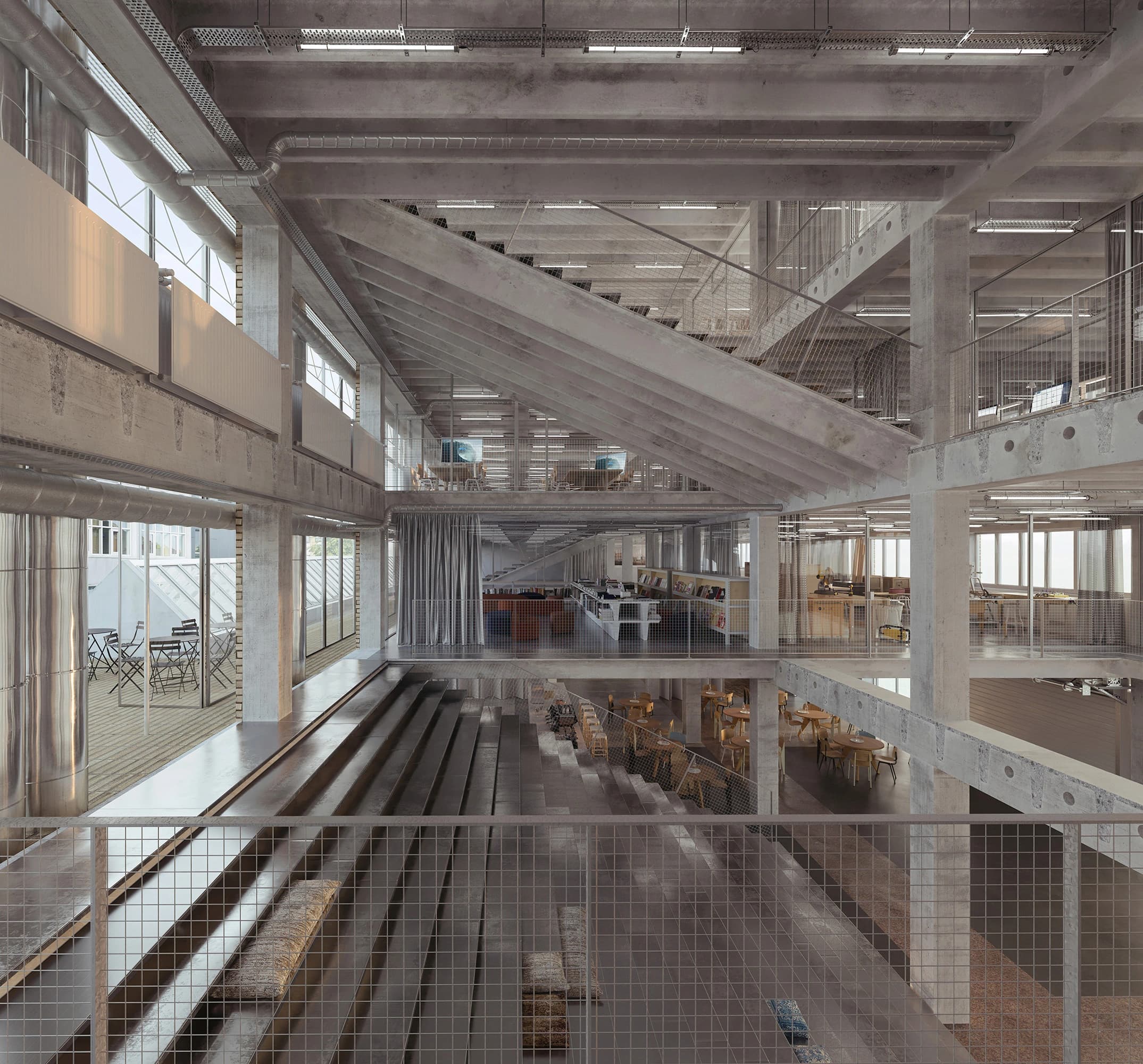 Interiør på Thoravej 29