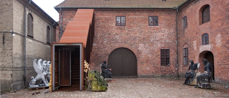 Gårdhaven på Kongens Bryghus / Kongernes Lapidarium
