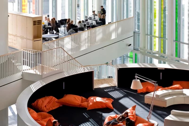 Ørestad Gymnasium interiør