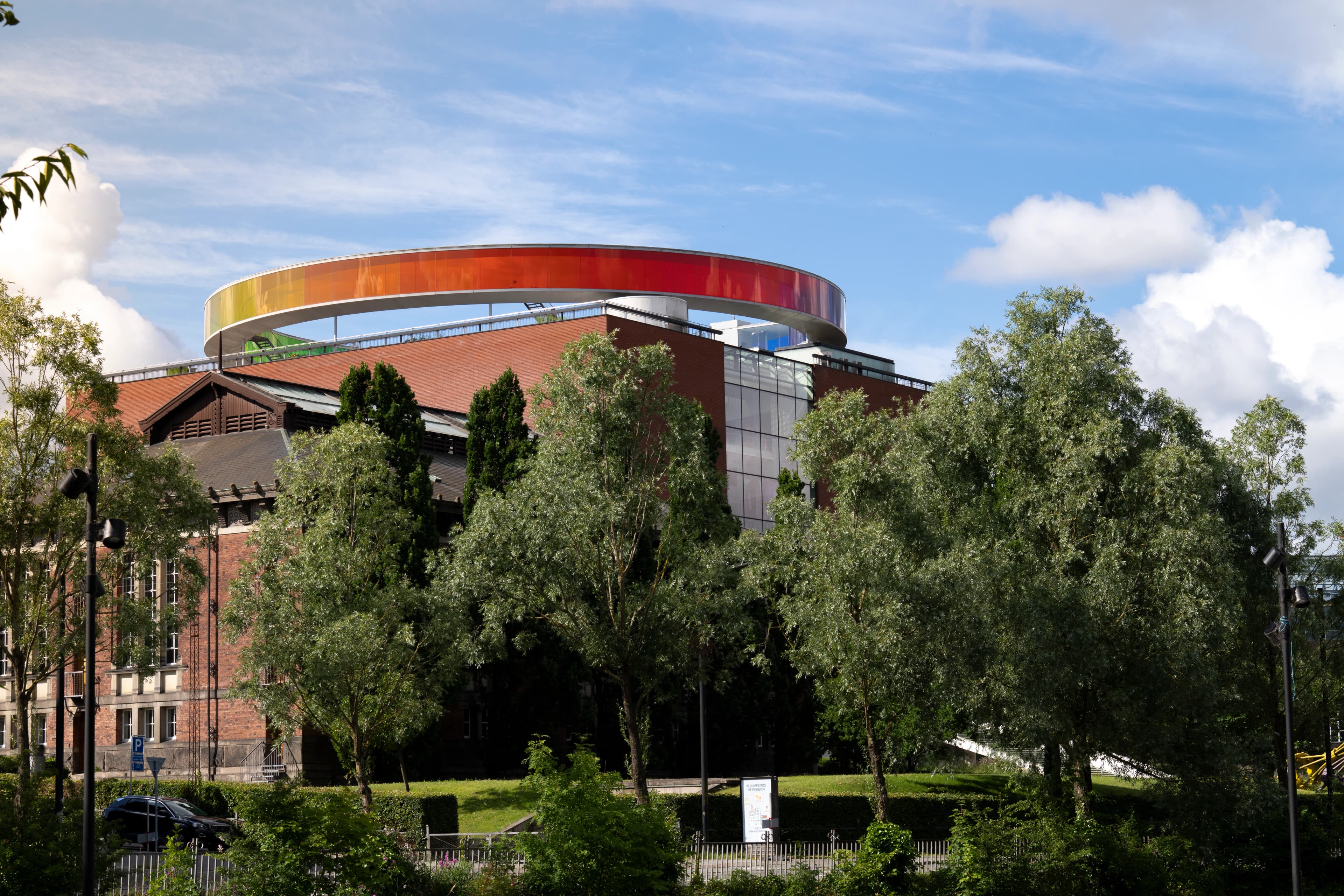 Aros art museum set udefra