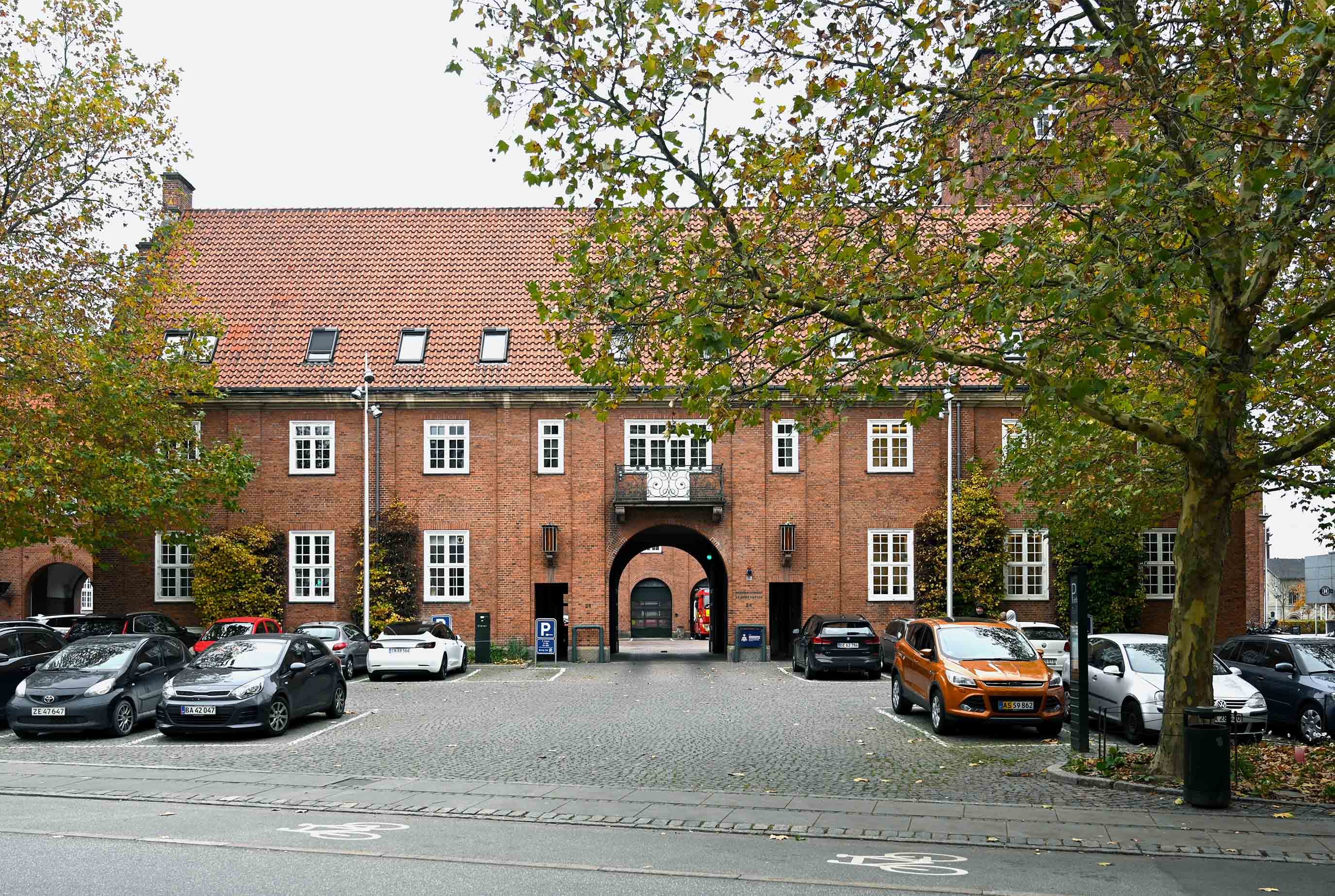 Frederiksberg Brandstations indgang