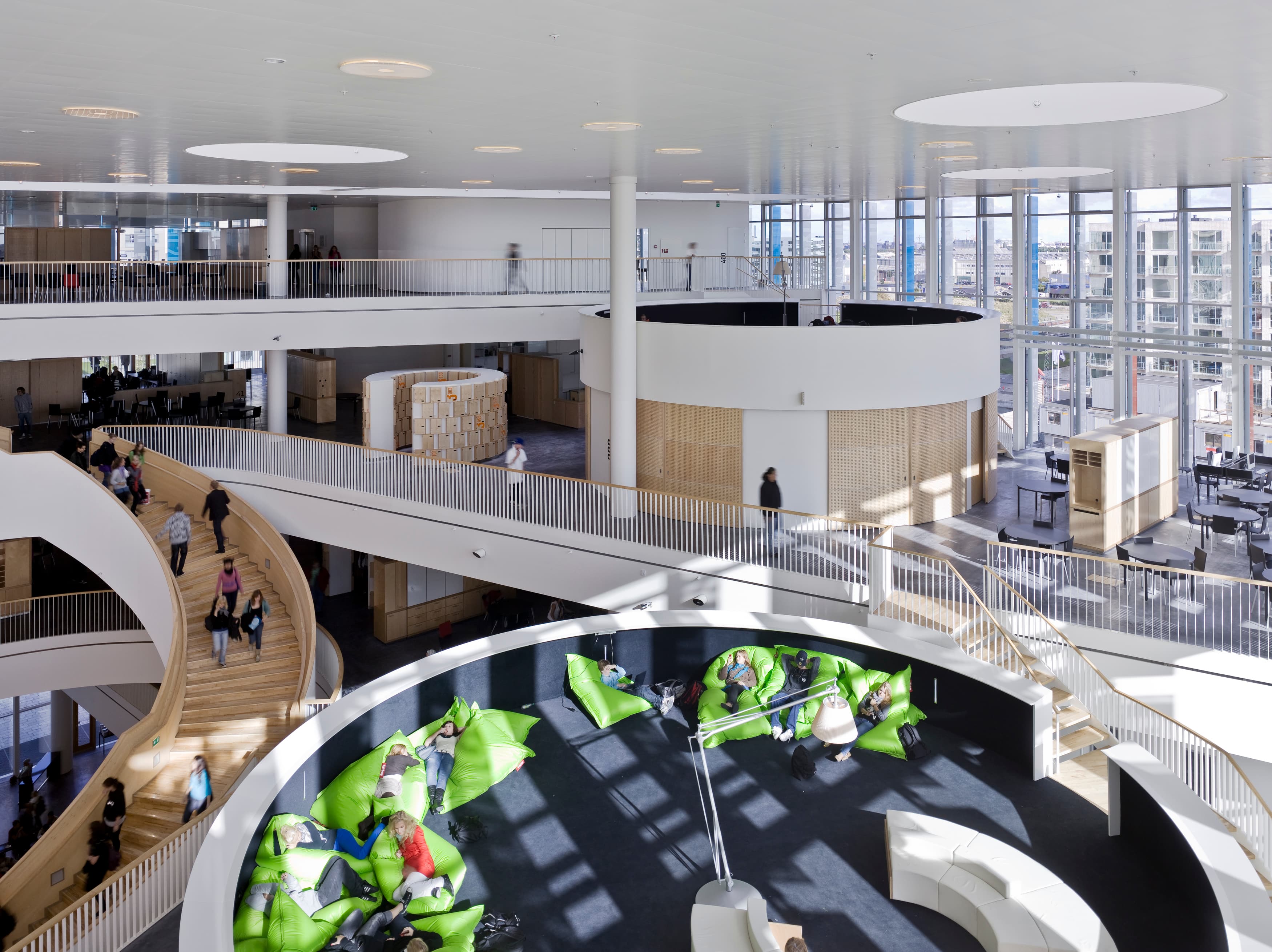 Ørestad Gymnasium interiør