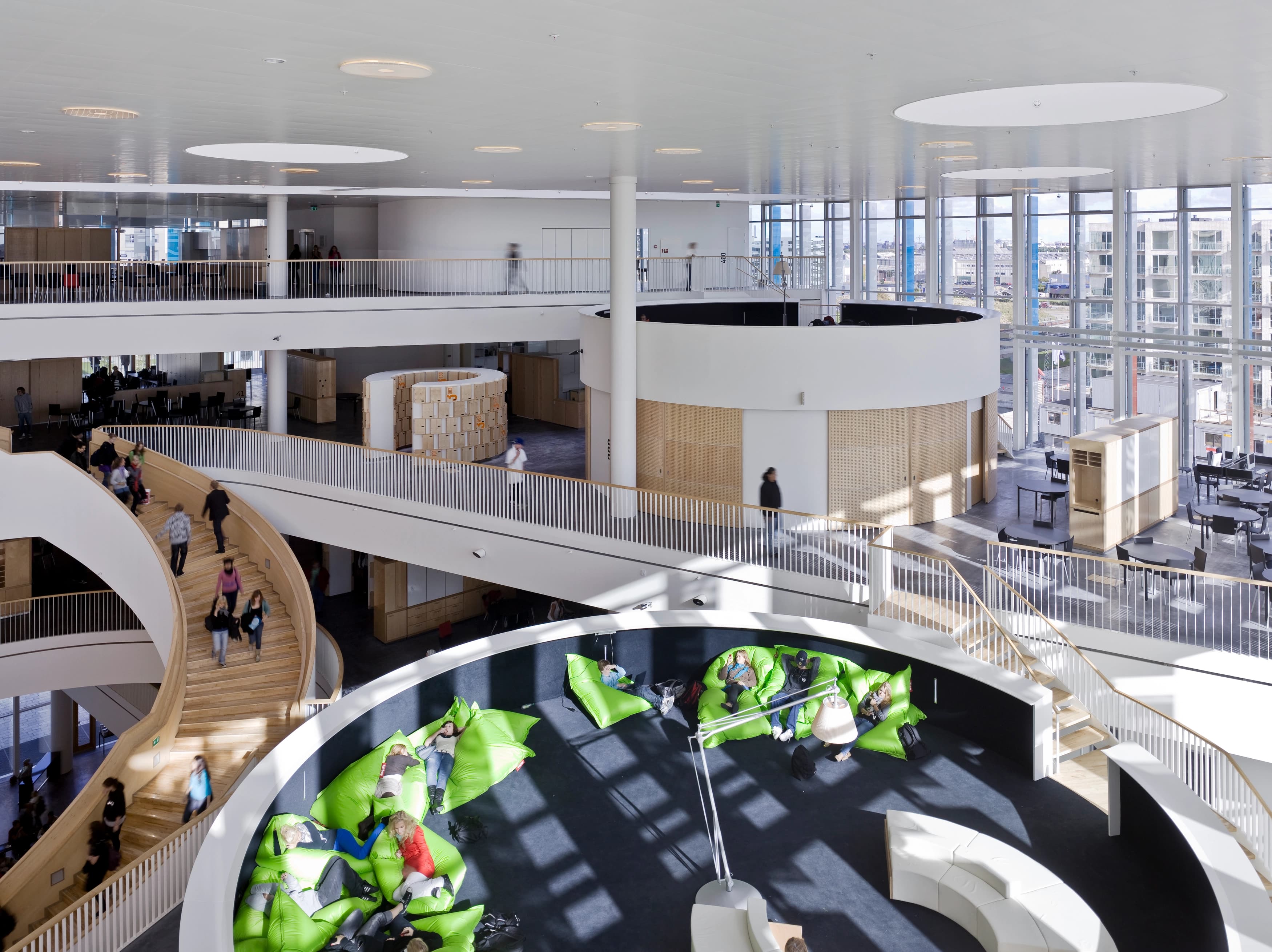 Ørestad Gymnasium interiør