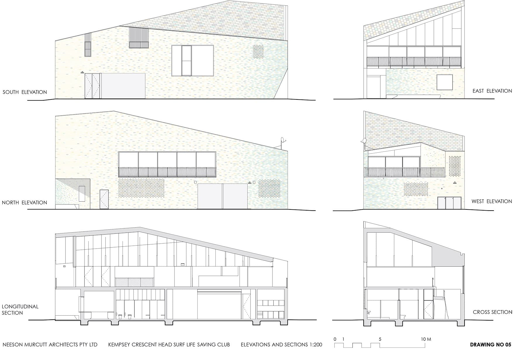 Kempsey Crescent Head Surf Lifesaving Club, Neeson Murcutt Architects