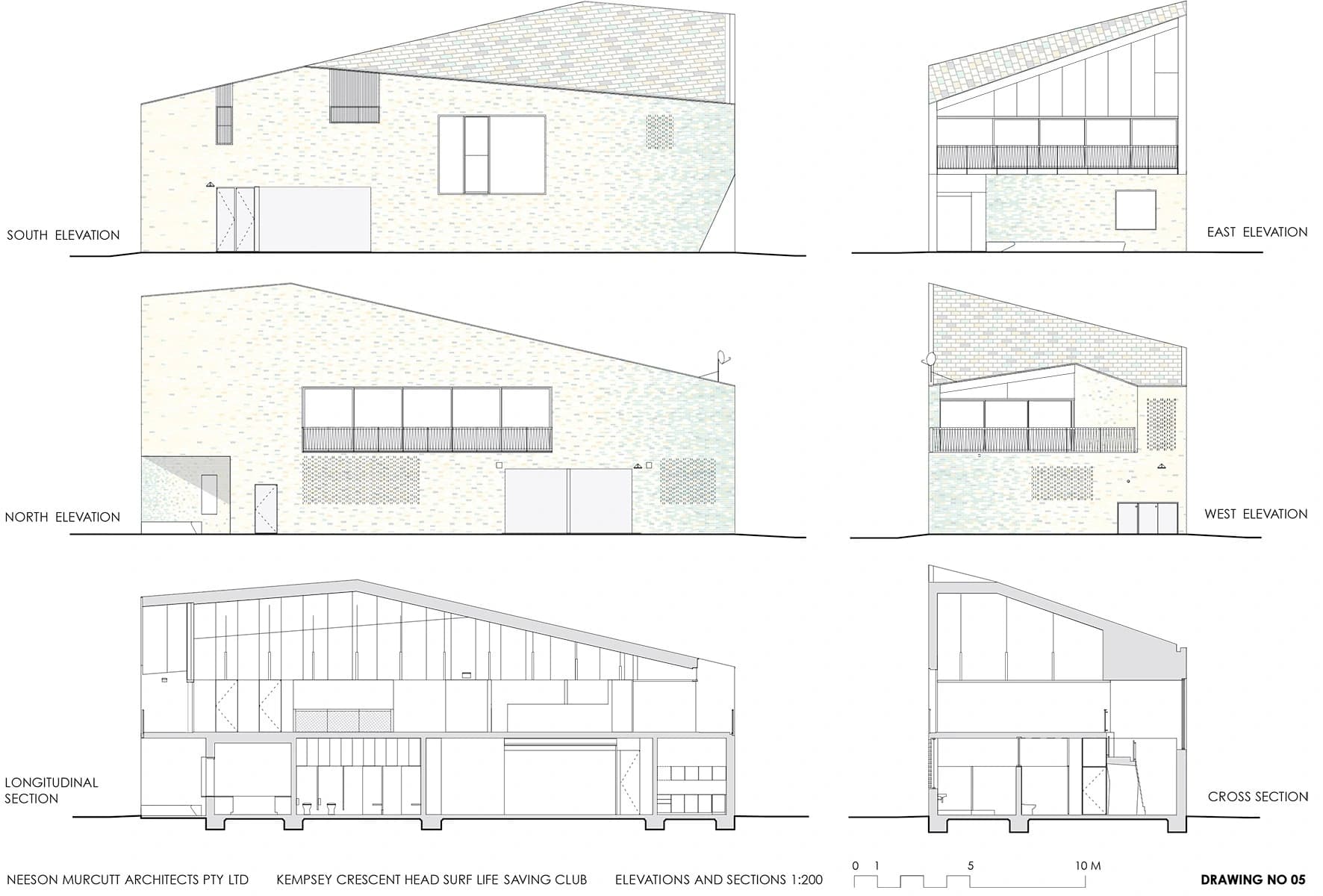 Kempsey Crescent Head Surf Lifesaving Club, Neeson Murcutt Architects