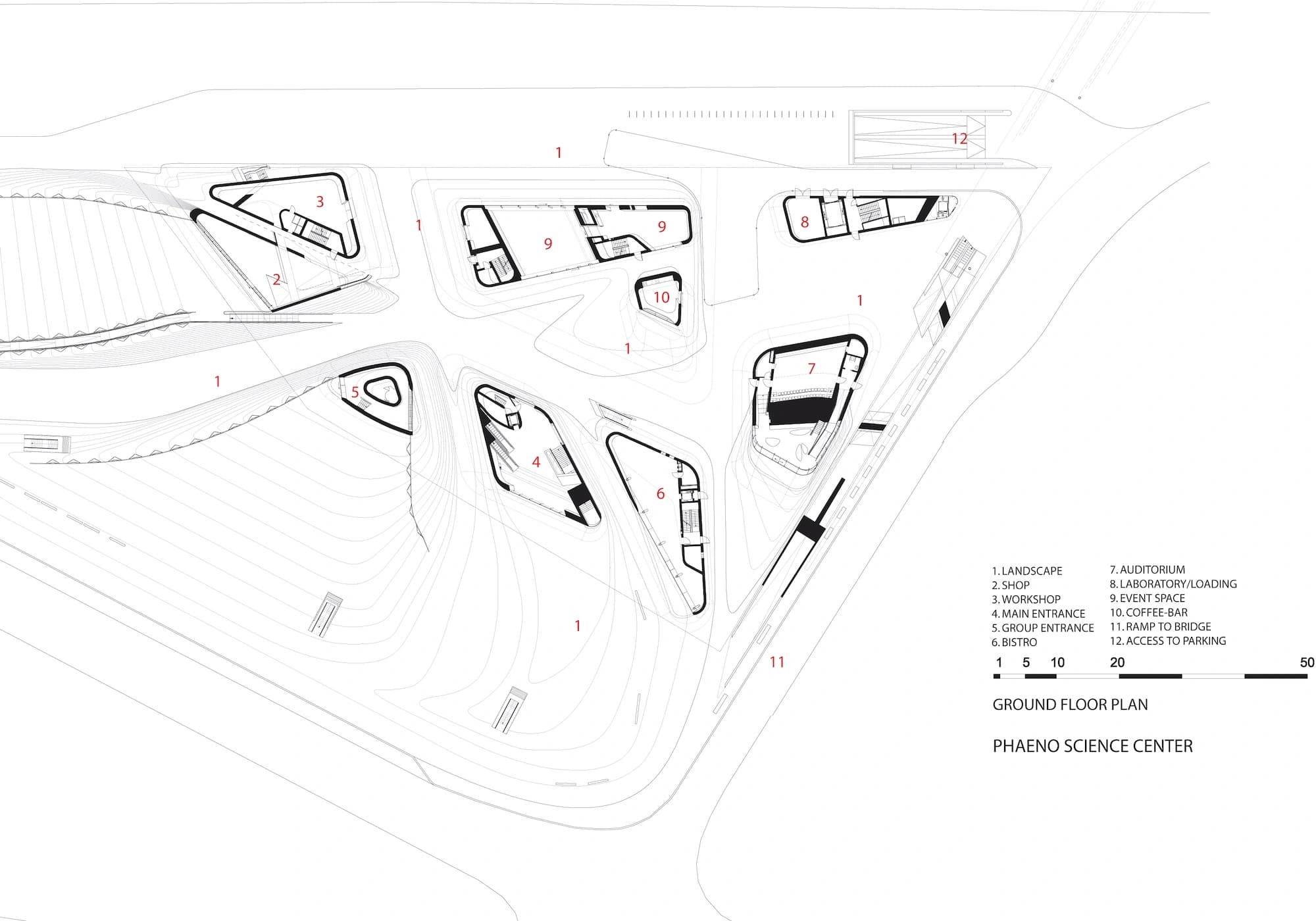 Phaeno Science Center, Zaha Hadid Architects