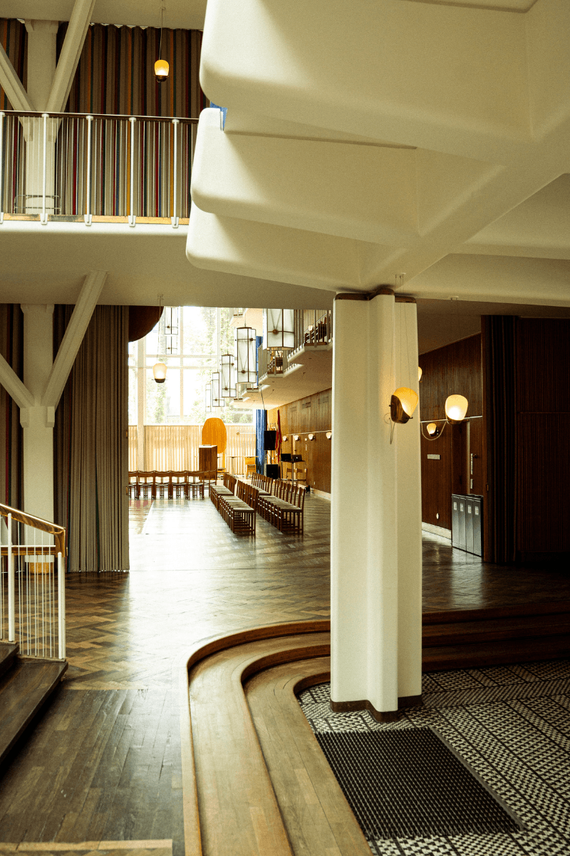 Aarhus Rådhus trappe indeni