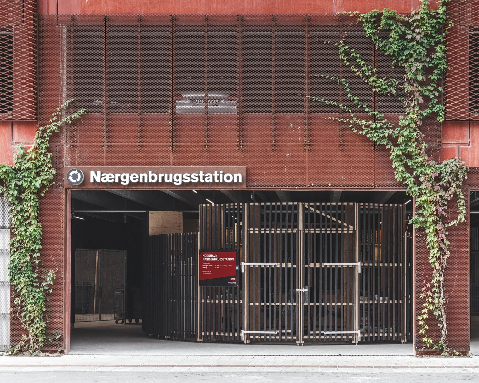 Genbrugsstationen under Konditaget