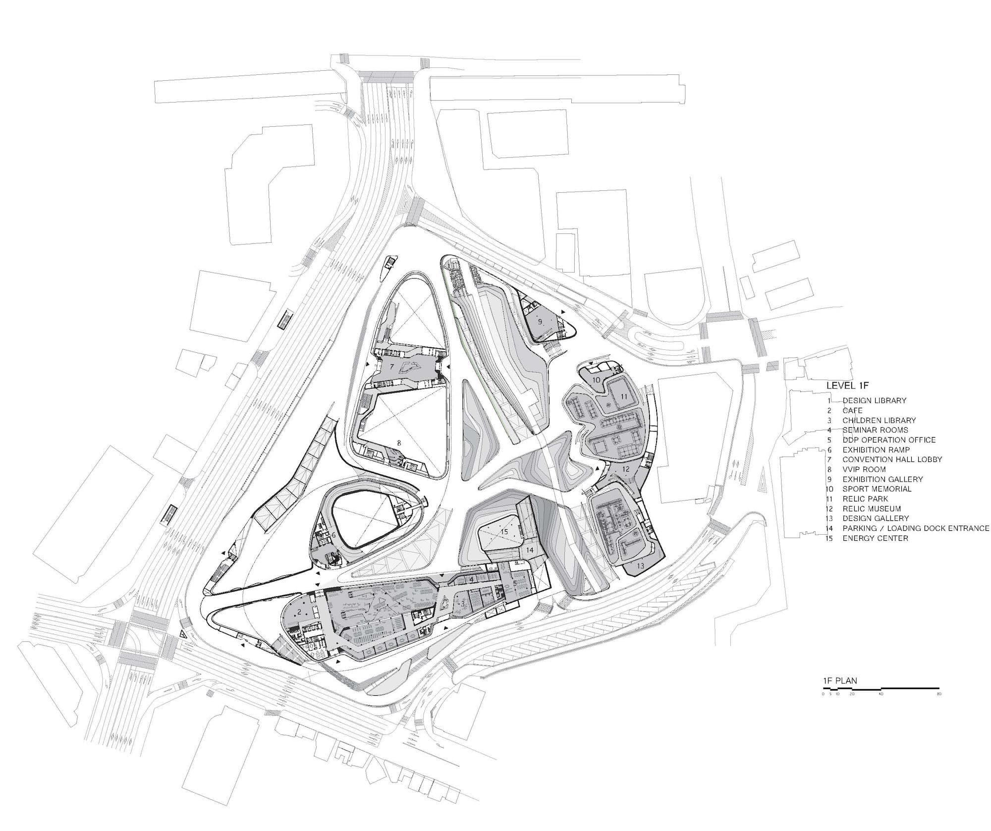 Dongdaemun Design Plaza, Zaha Hadid Architects