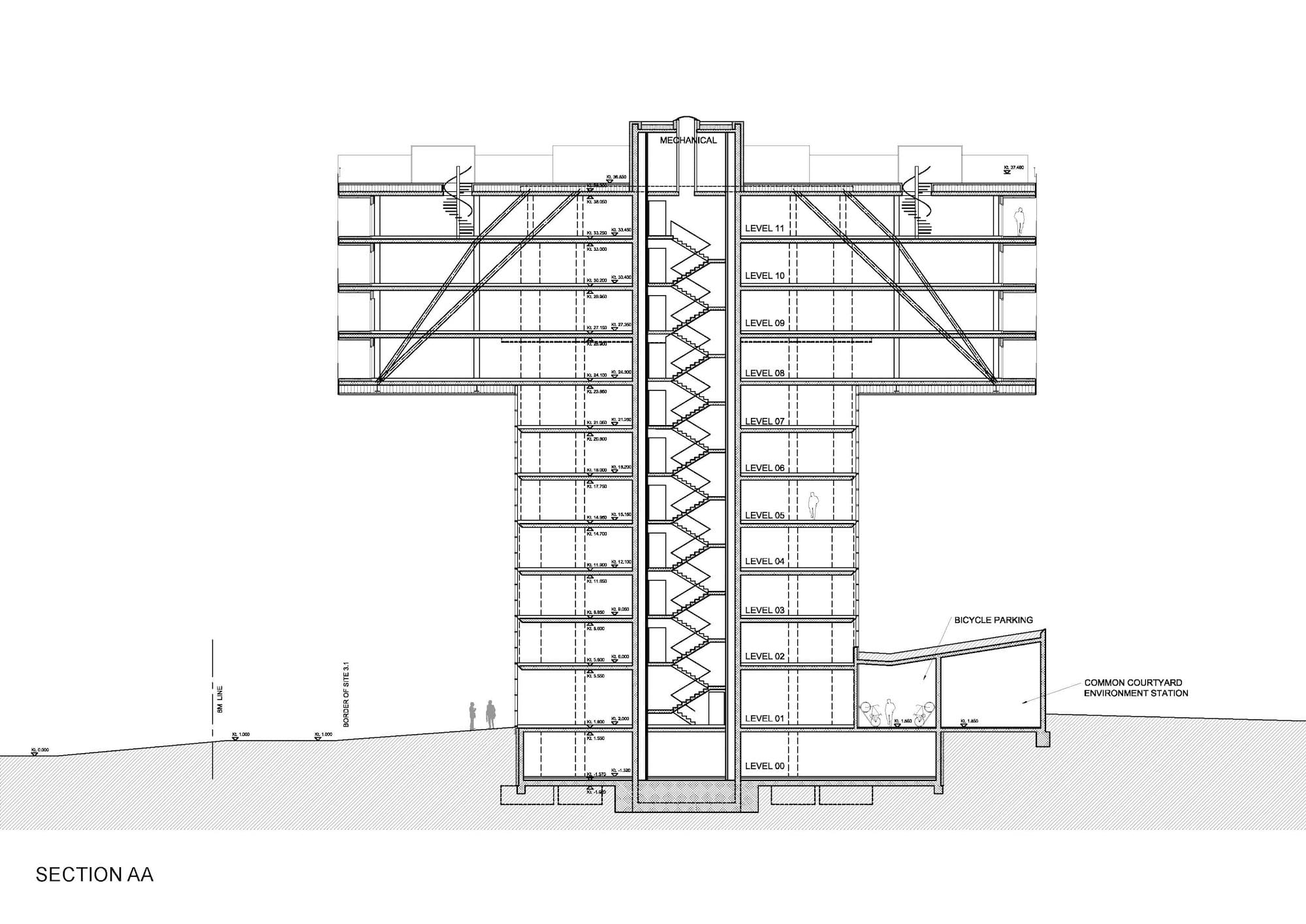 T-Husene, Steven Holl Architects