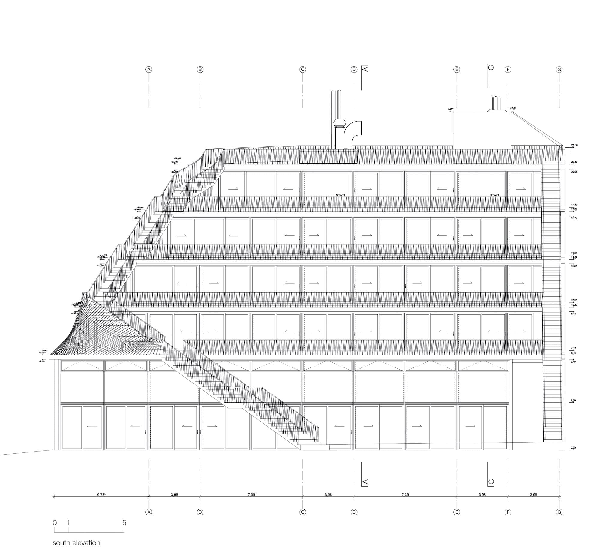 Terrassenhaus Berlin, Brandlhuber+