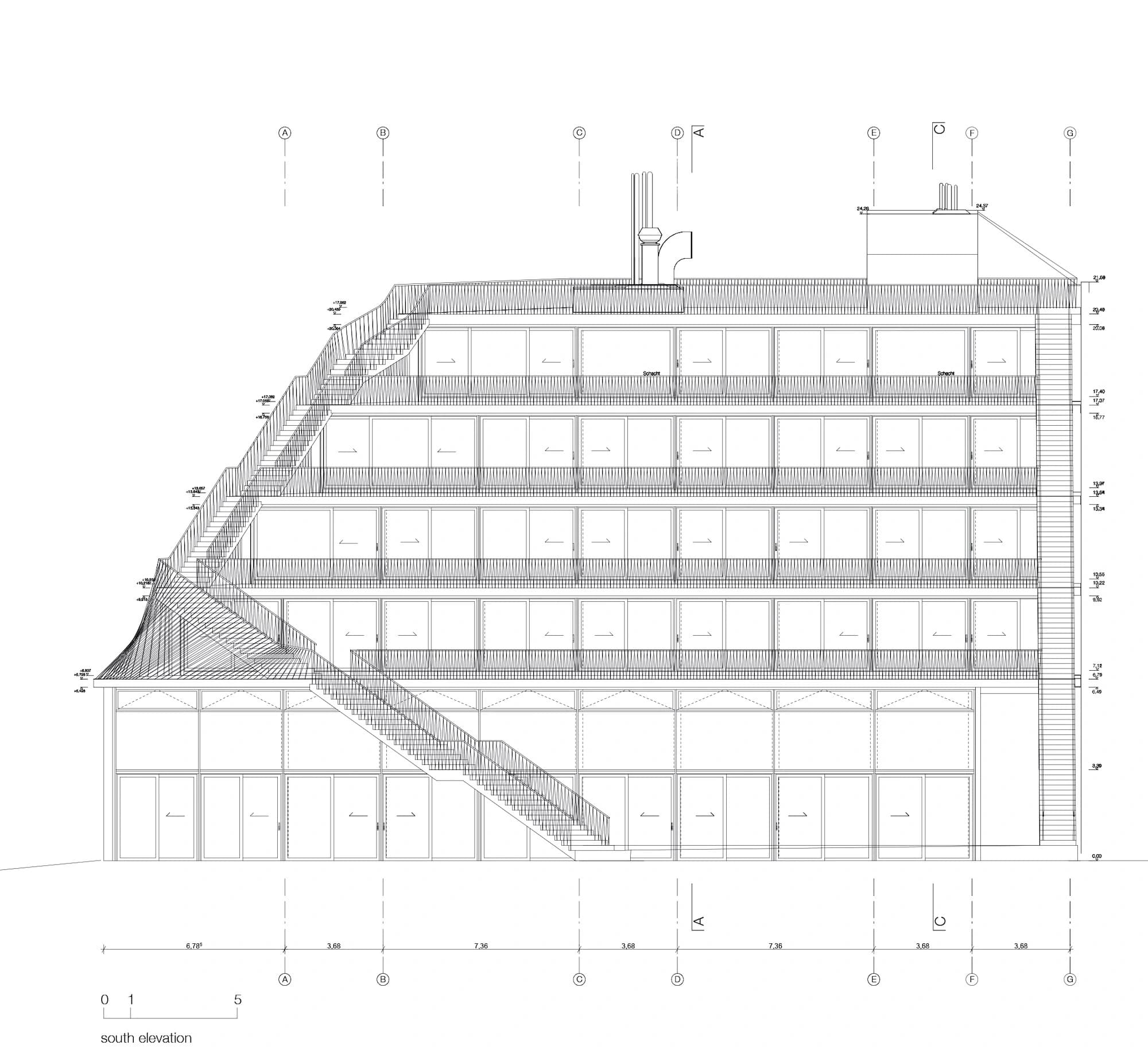 Terrassenhaus Berlin, Brandlhuber+