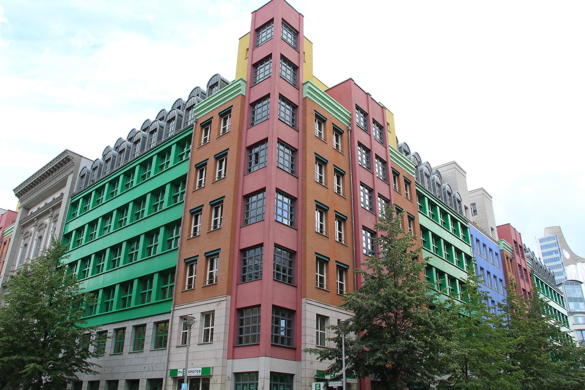Quartier Schützenstrasse, Aldo Rossi