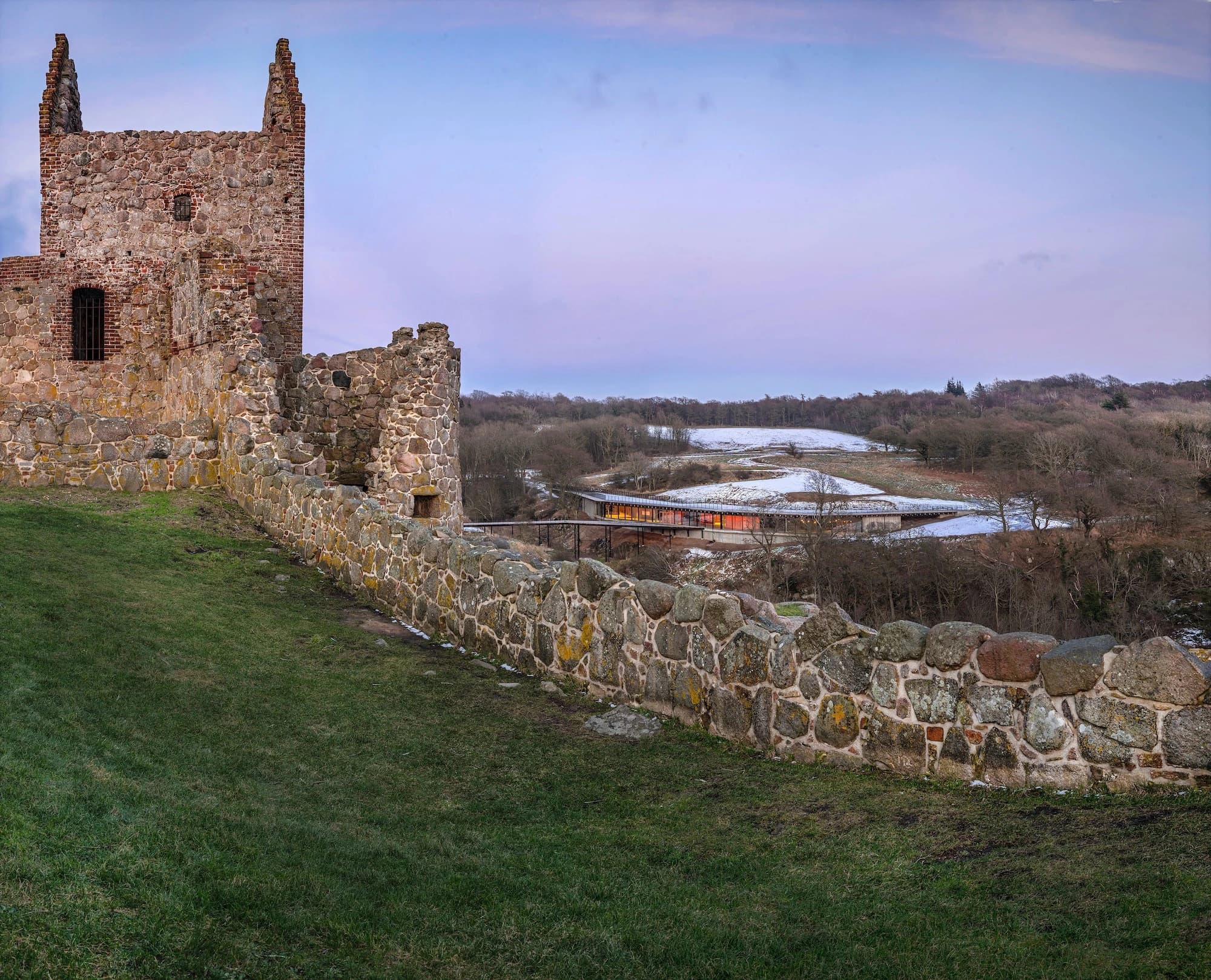 Hammershus Visitor Center, Arkitema & Christoffer Harlang