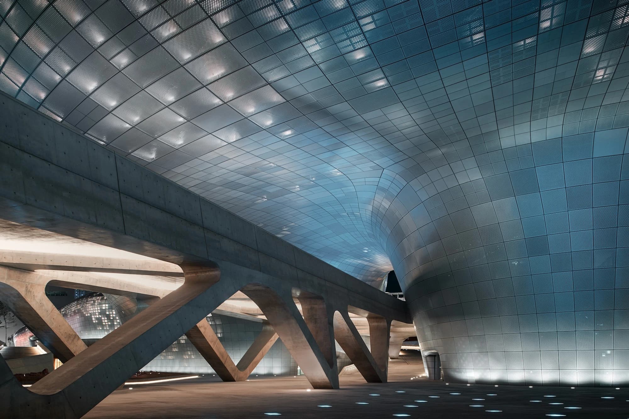 Dongdaemun Design Plaza, Zaha Hadid Architects