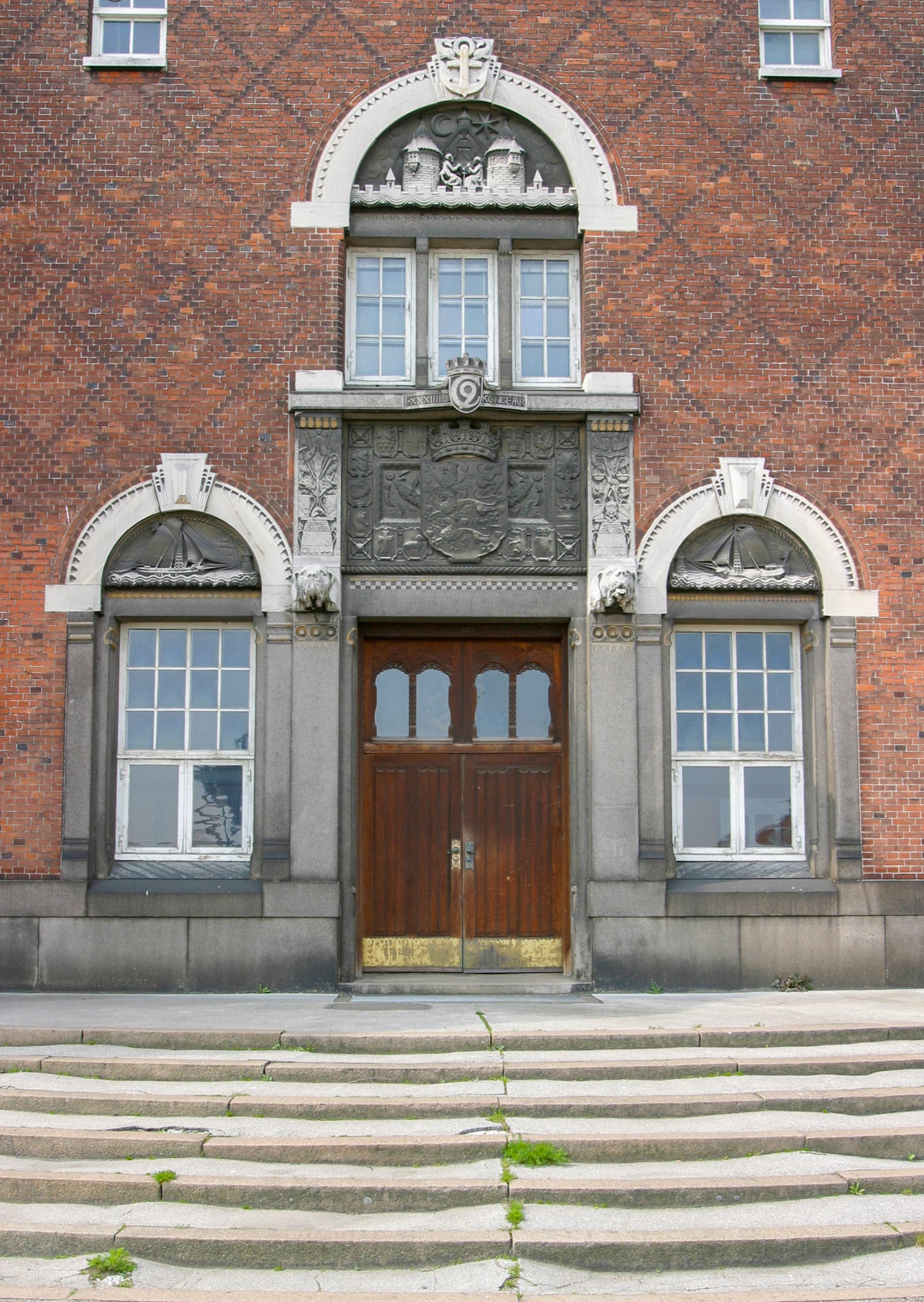 Aarhus Toldkammer - Toldboden - detaljer på dør