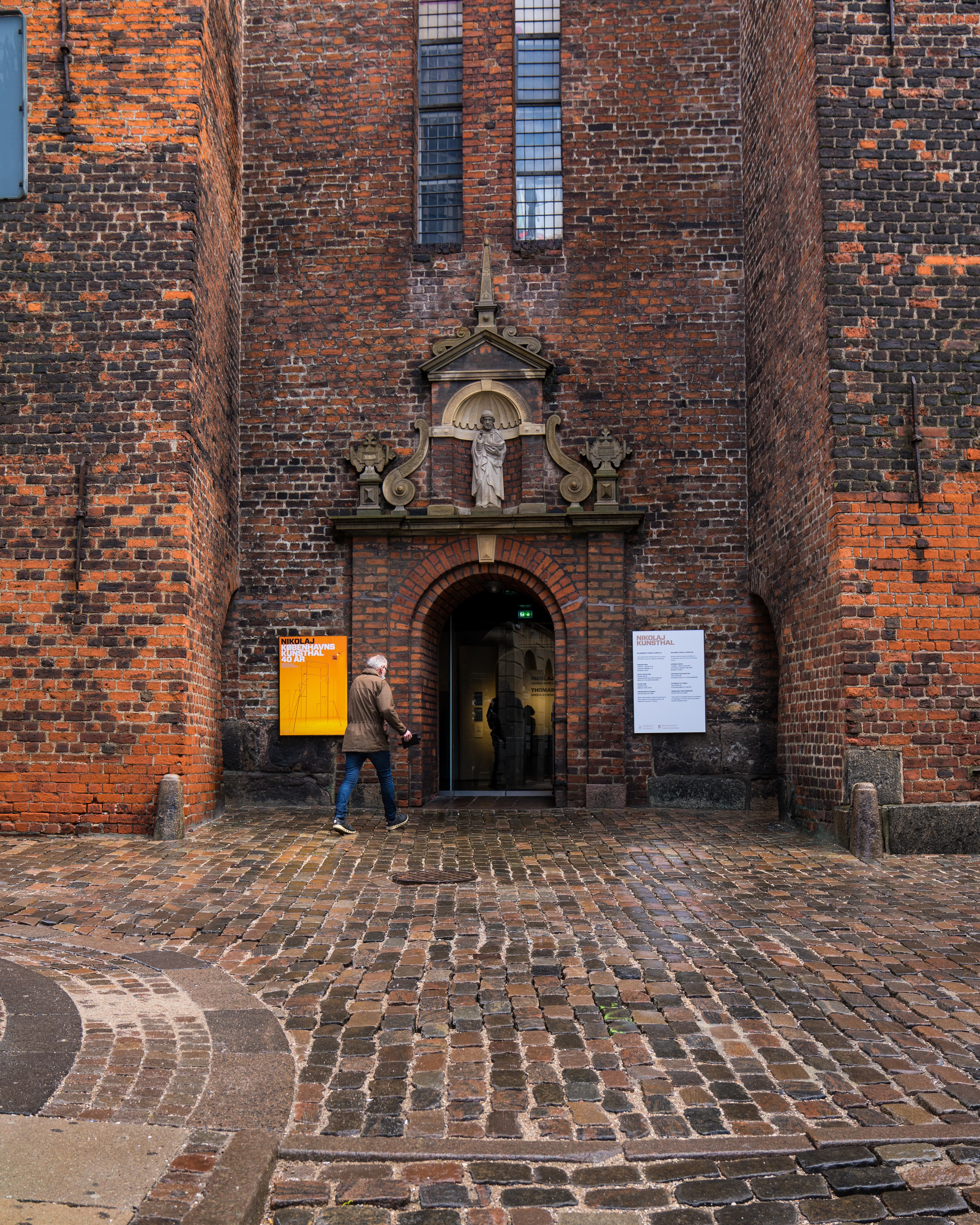 Indgang til Nikolaj Kunsthal