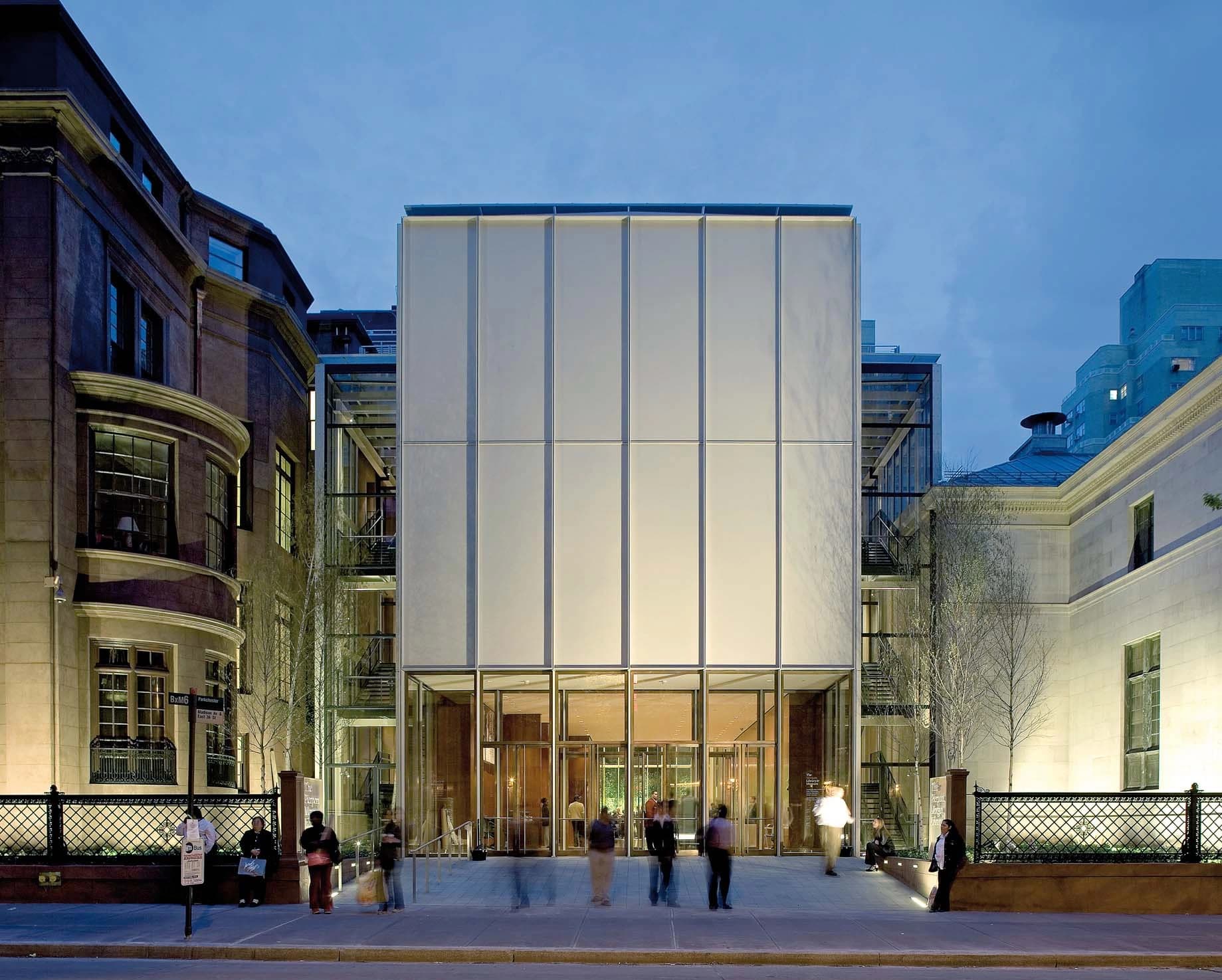 Morgan Library, Renzo Piano Building Workshop