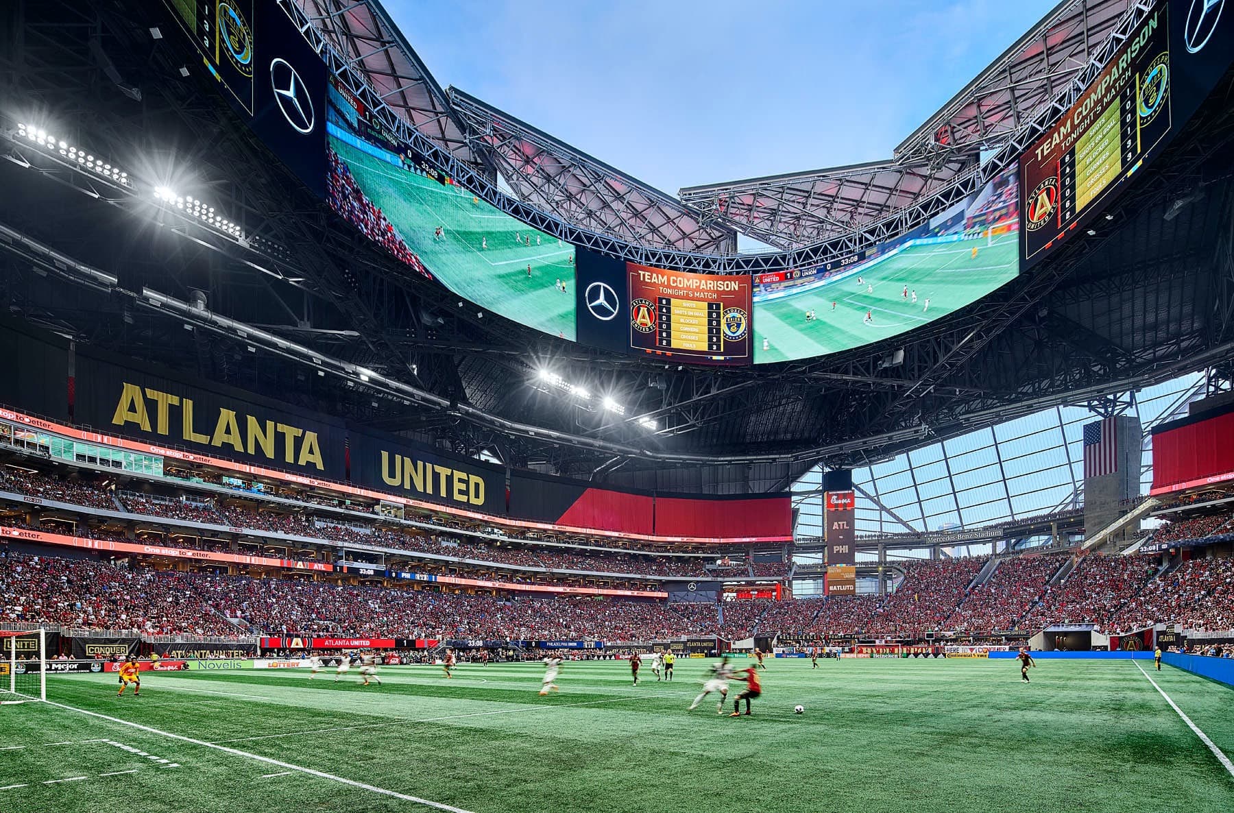 Mercedes Benz Stadium, HOK