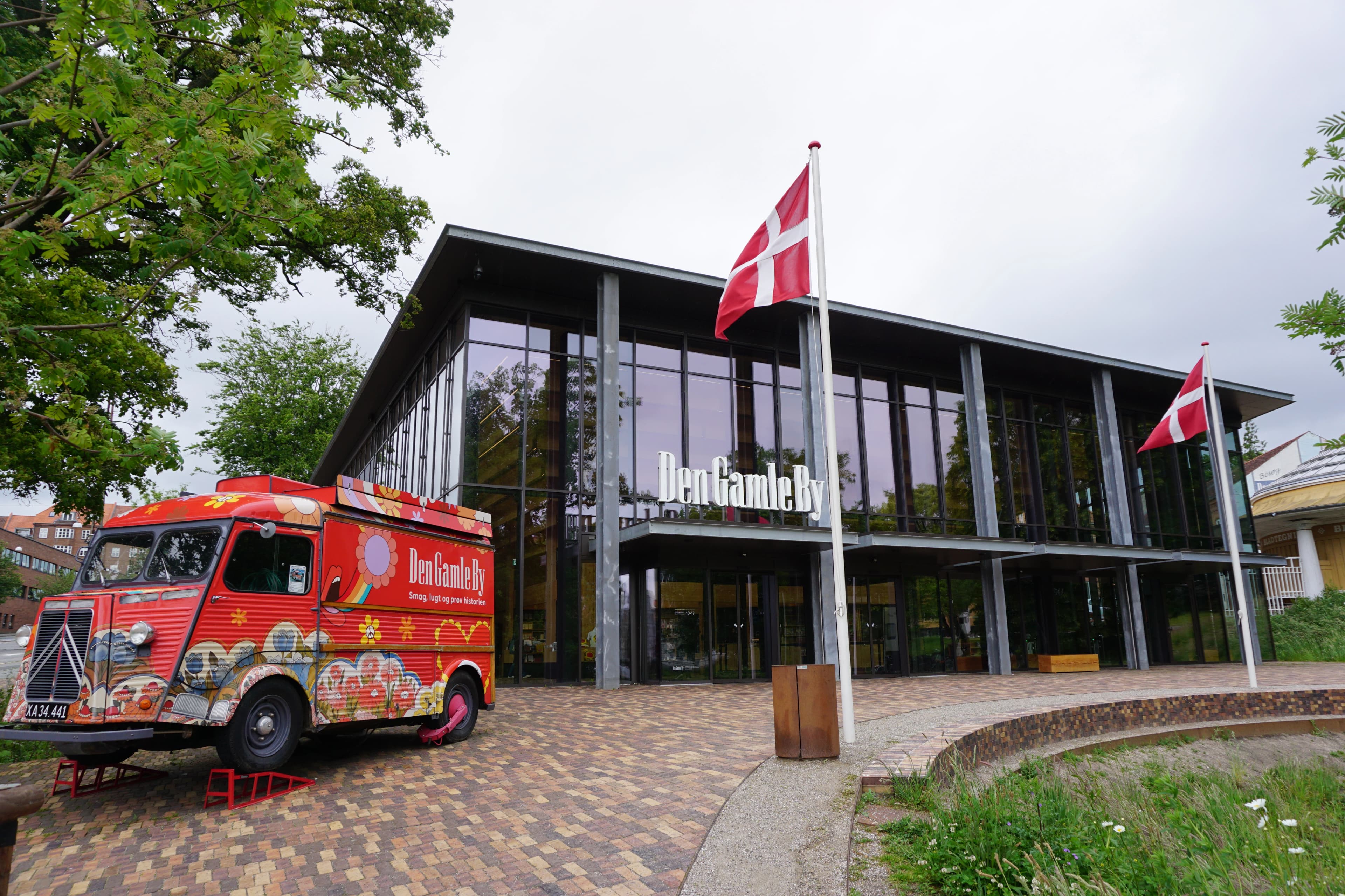 Den nye hovedindgang til Den Gamle By