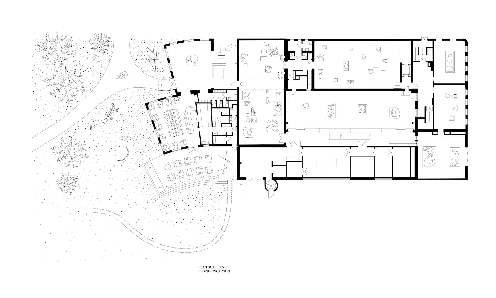 Skissernas Museum Extension, Elding Oscarson