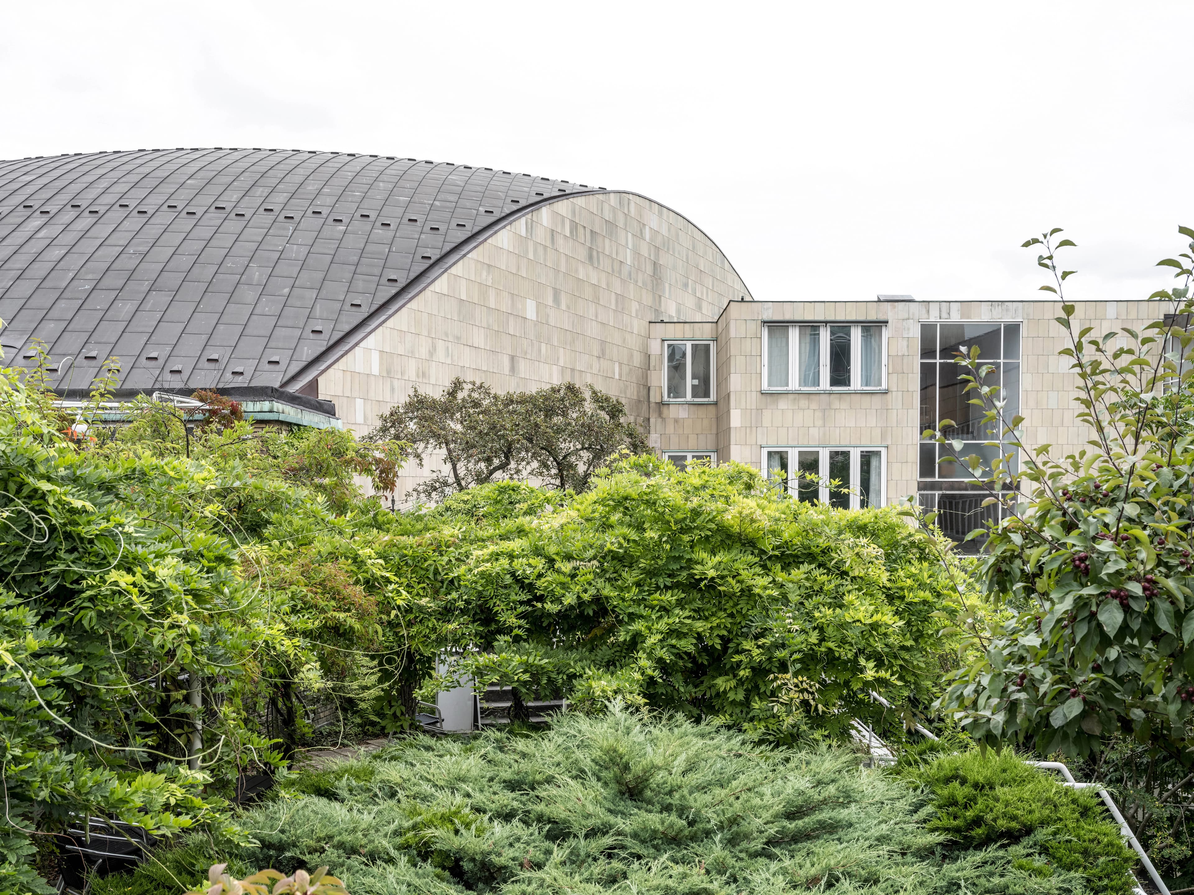 Radiohusets tag over koncertsalen