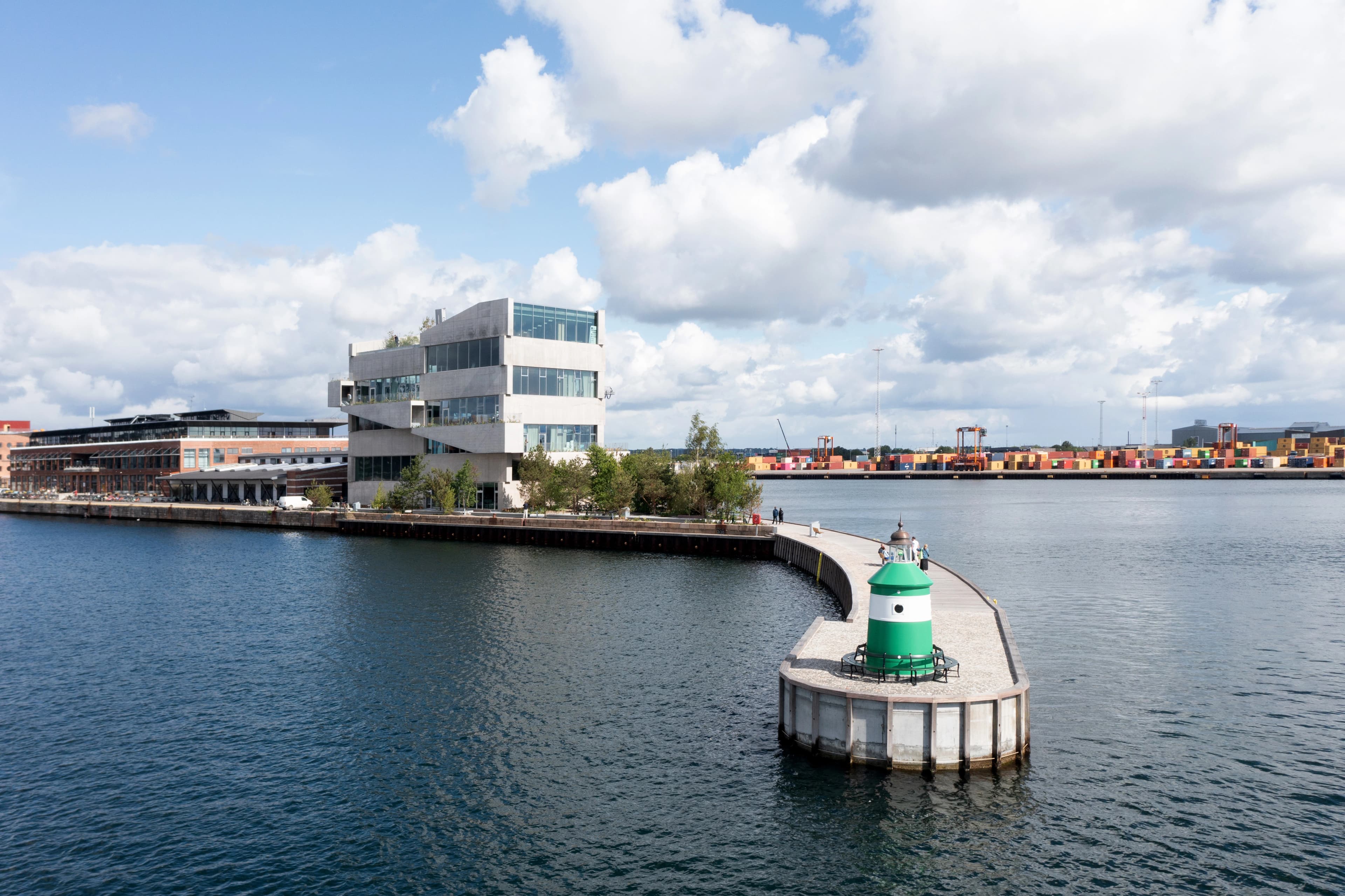 BIG HG set fra spidsen af Sundkaj