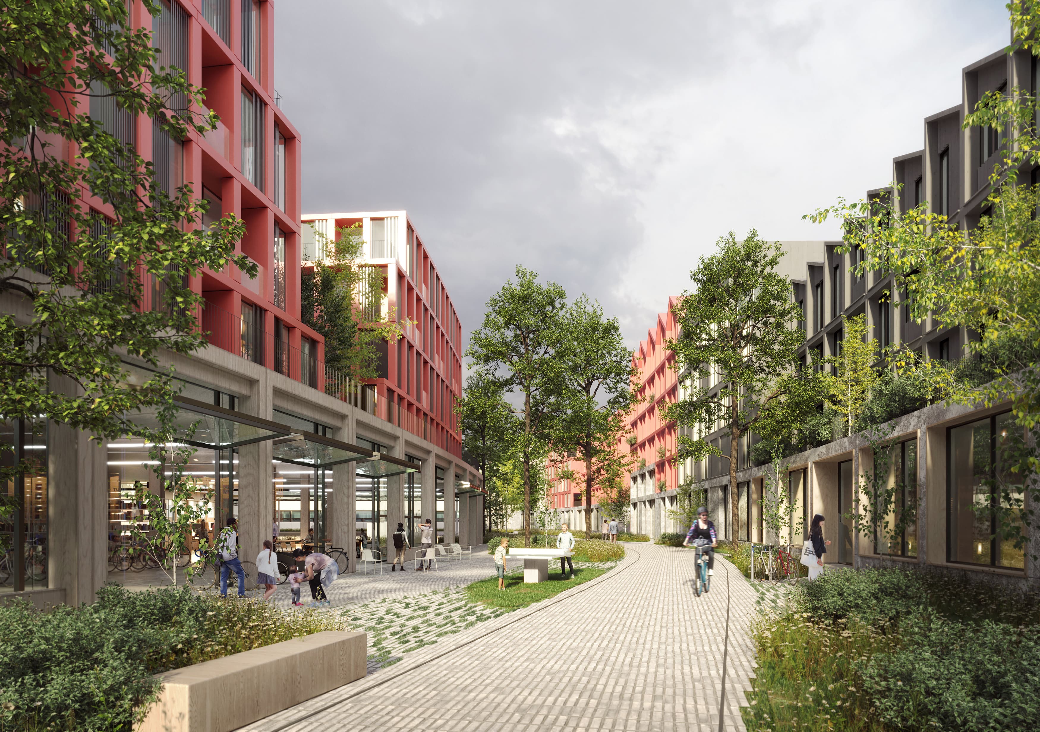 Det grønne væv i Jernbanebyen