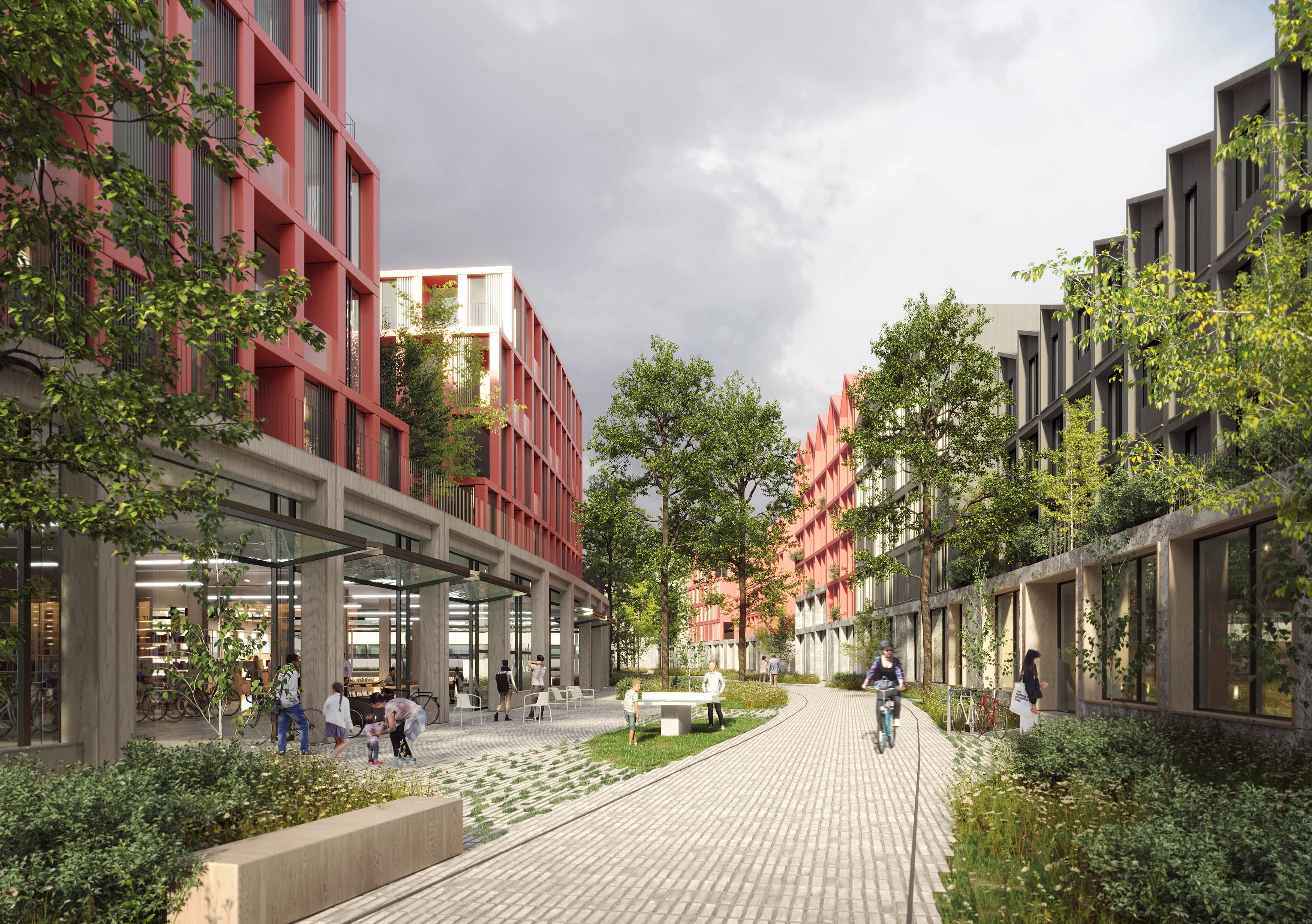 Det grønne væv i Jernbanebyen