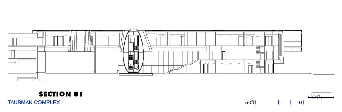 Taubman Complex, Morphosis