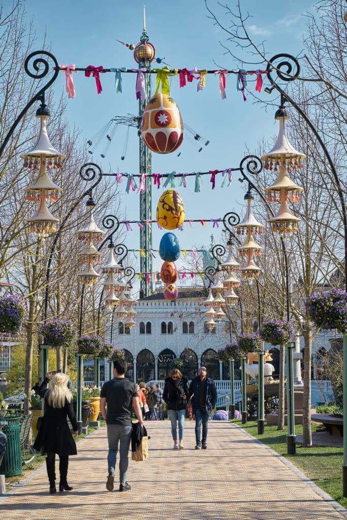 Hovedstien med udsigt til Nimb