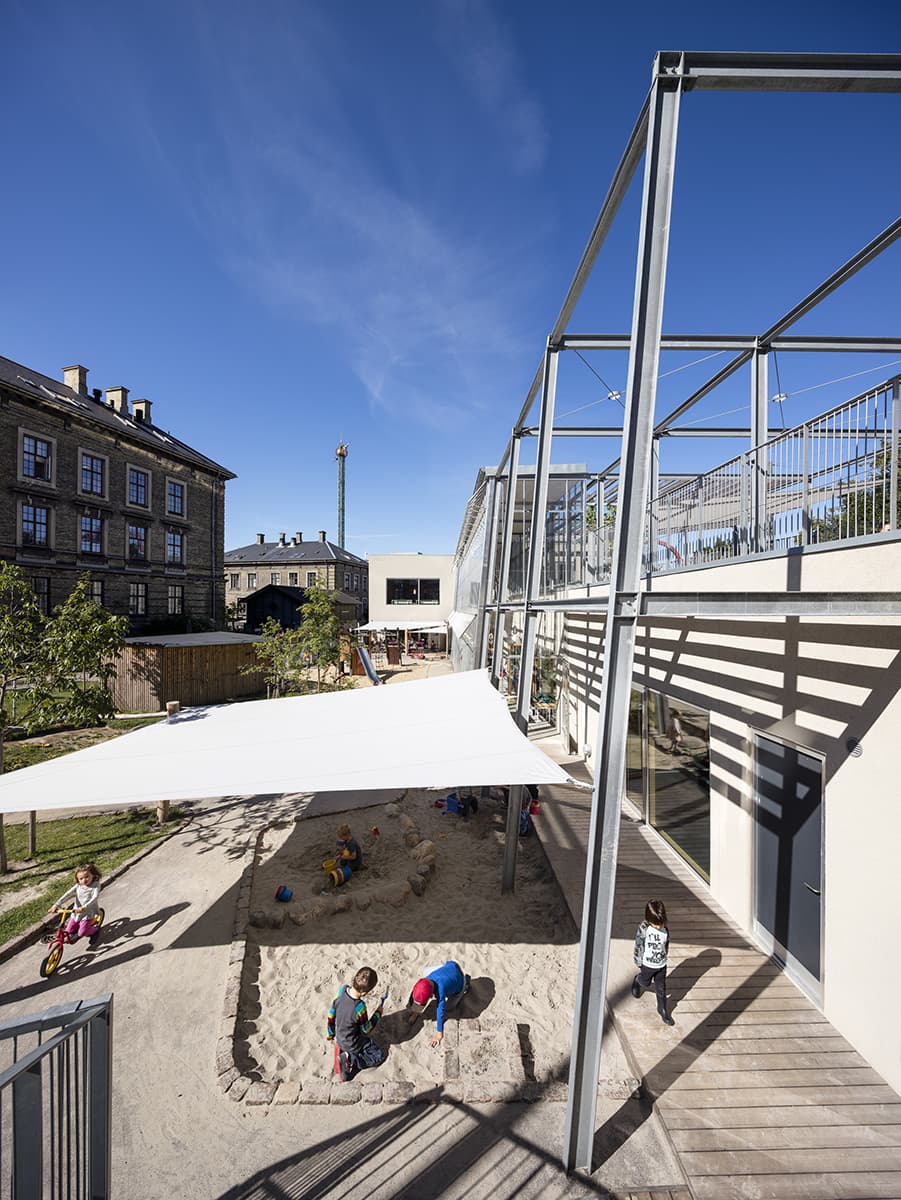 Børnebyen gårdhave