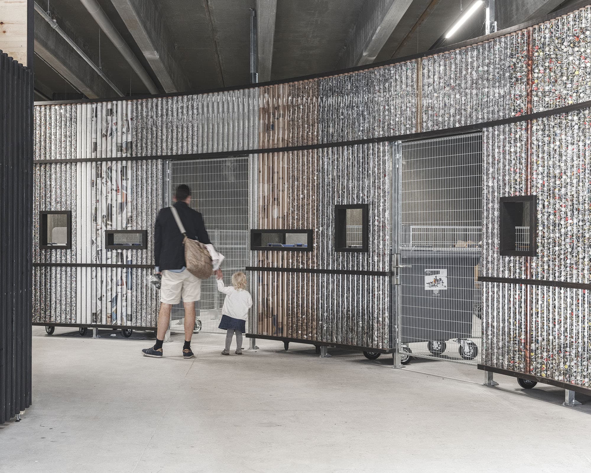 Genbrugsstationen under Konditaget