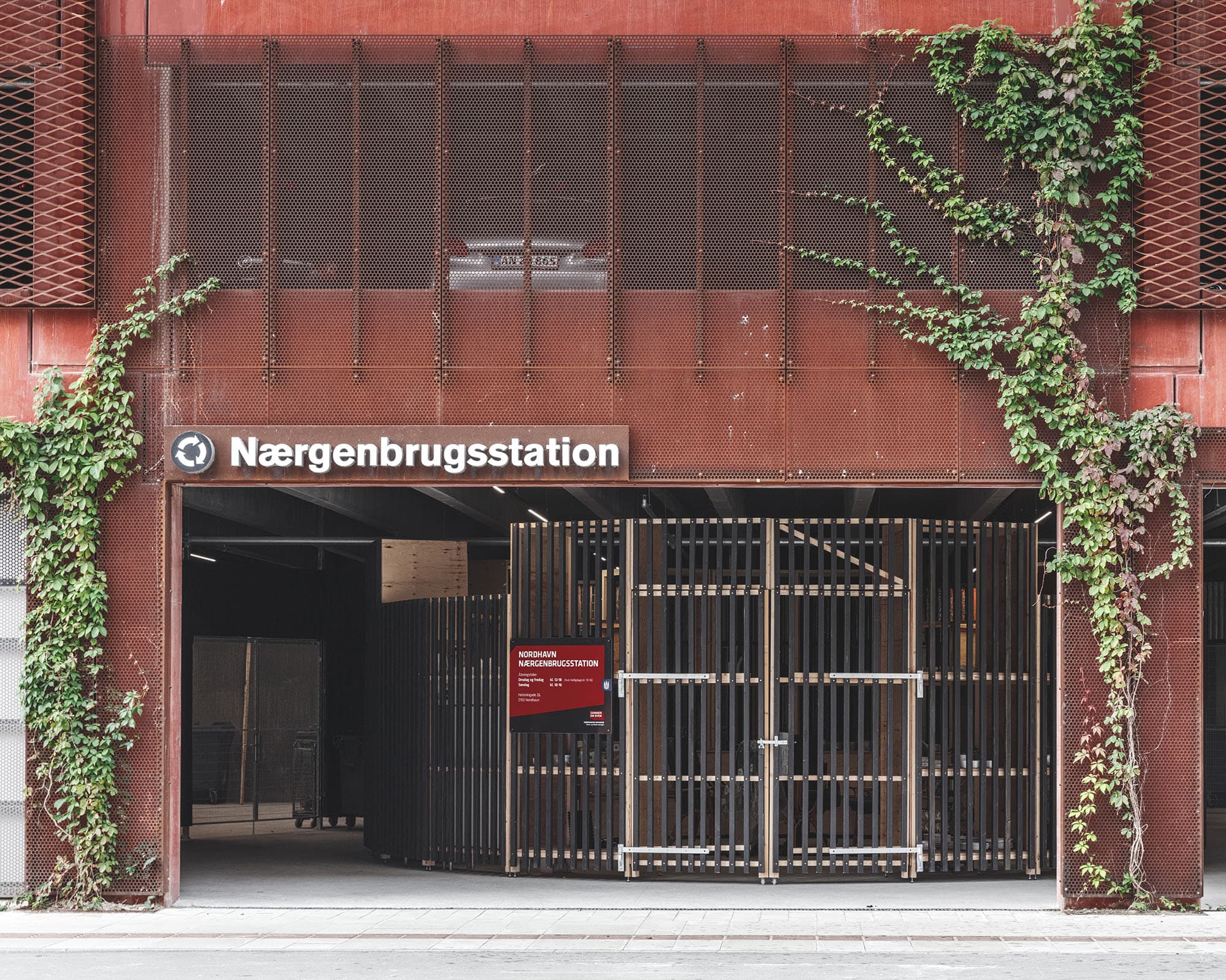 Genbrugsstationen under Konditaget