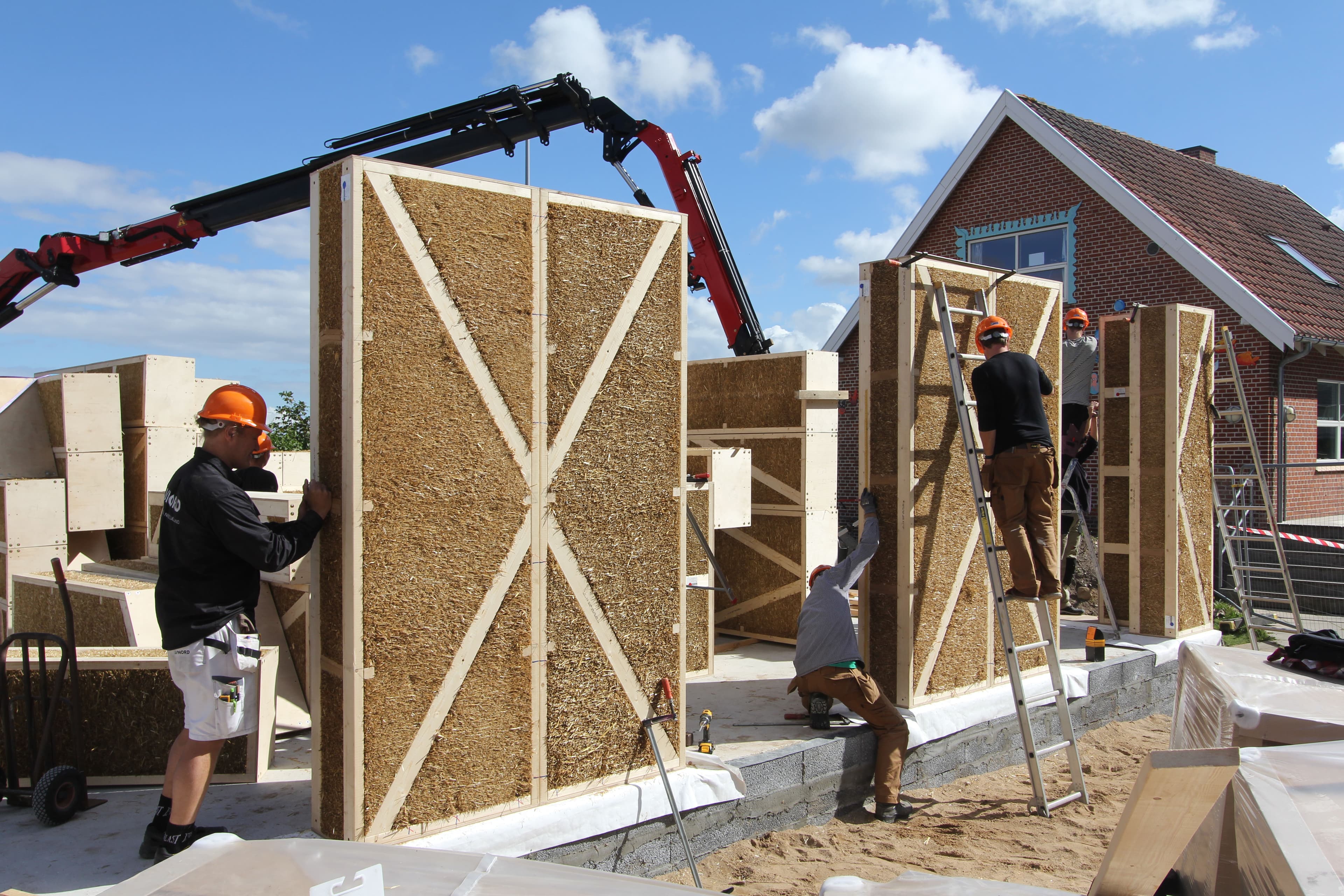 Feldballe Friskole under konstruktion