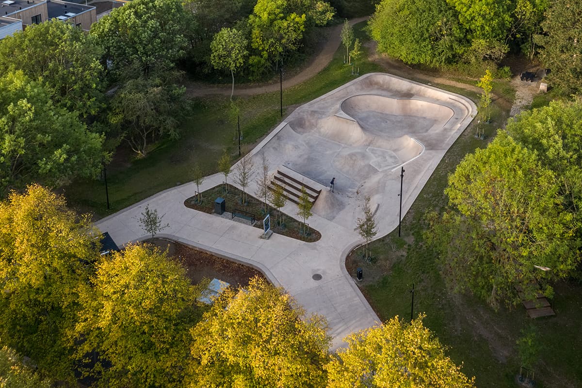 Skateparken i Remiseparken